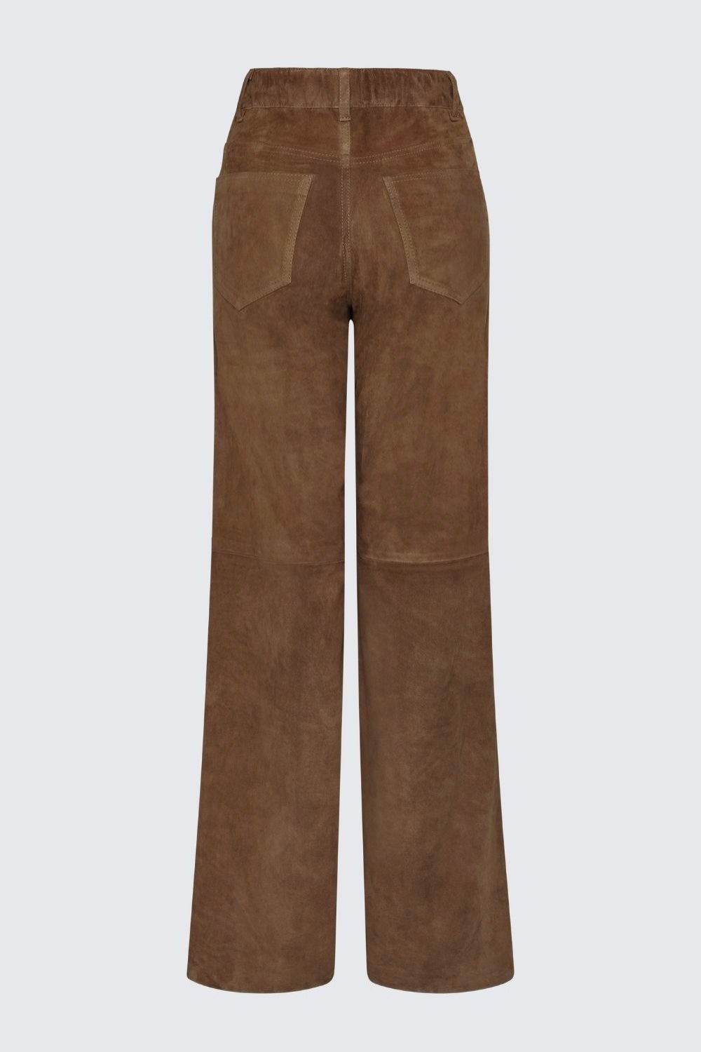 LOLA PANT SADDLE SUEDE