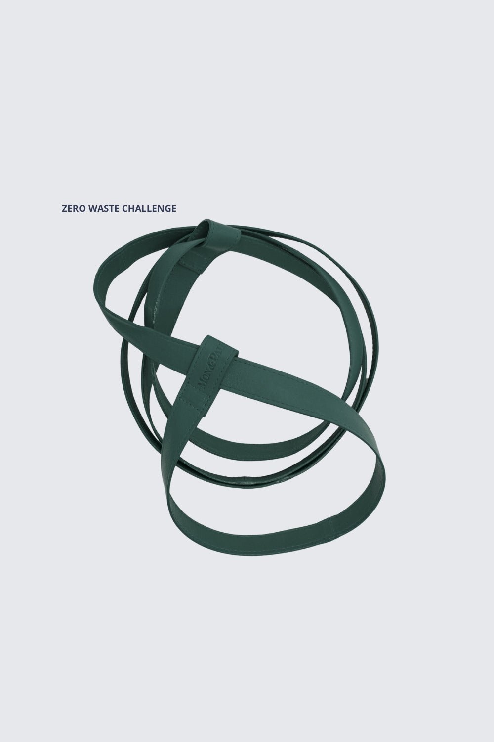 YOGA STRAP MALACHITE LEATHER