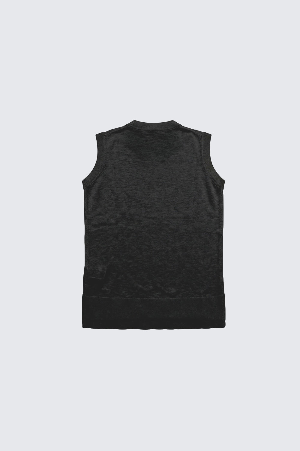 SLEEVELESS T-SHIRT NOT BLACK DENIM
