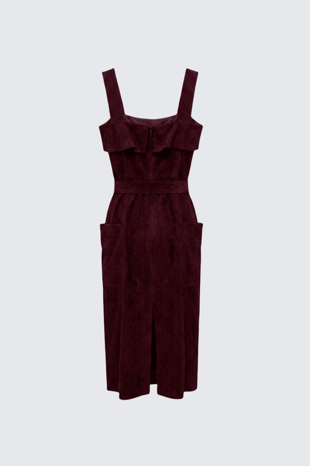 GRACE DRESS TWILIGHT PLUM SUEDE