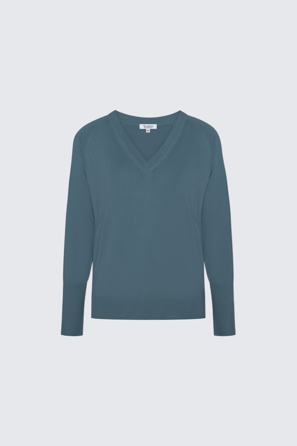 V NECK BLUEBELL