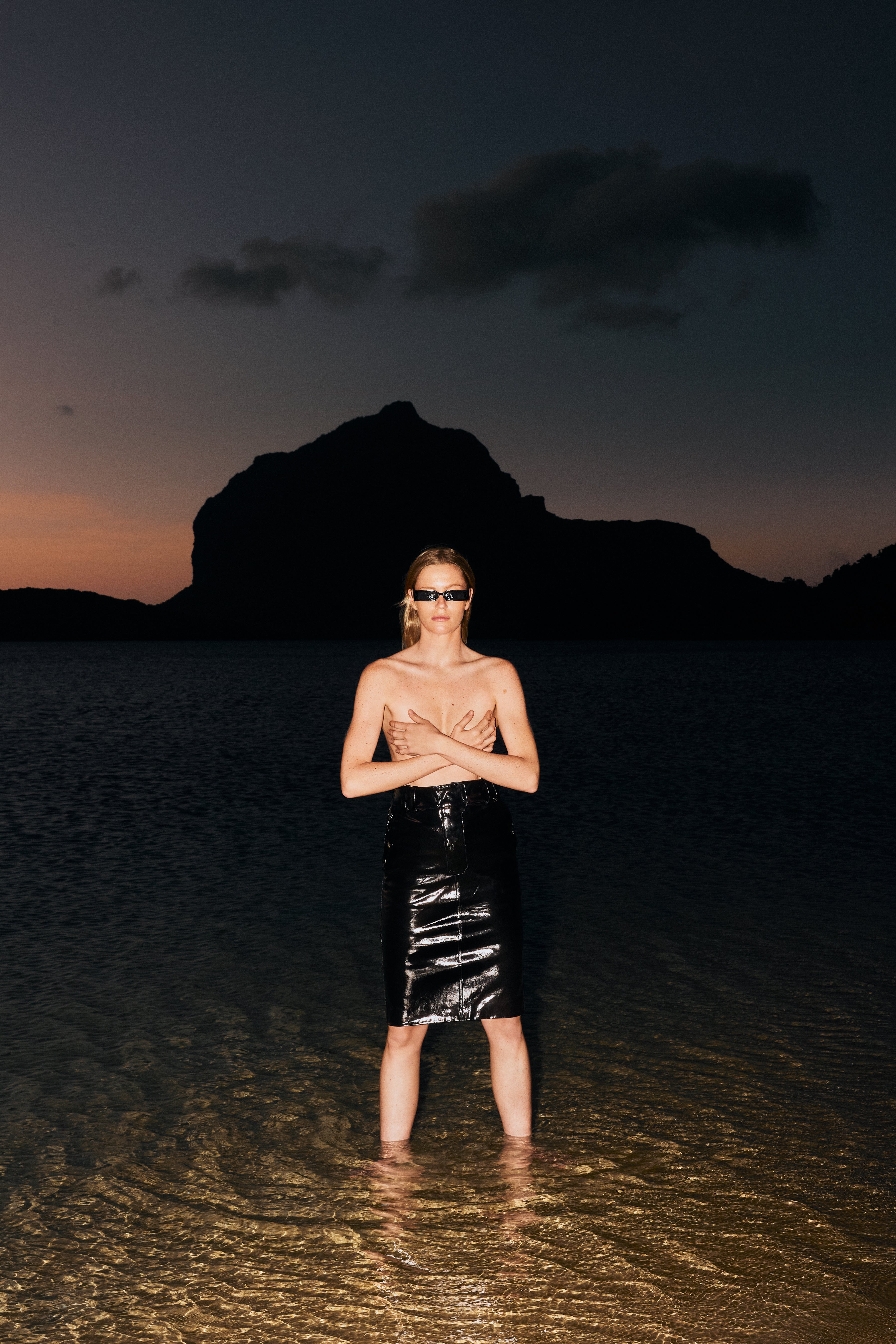 SILVIA BLACK VERNIS LEATHER