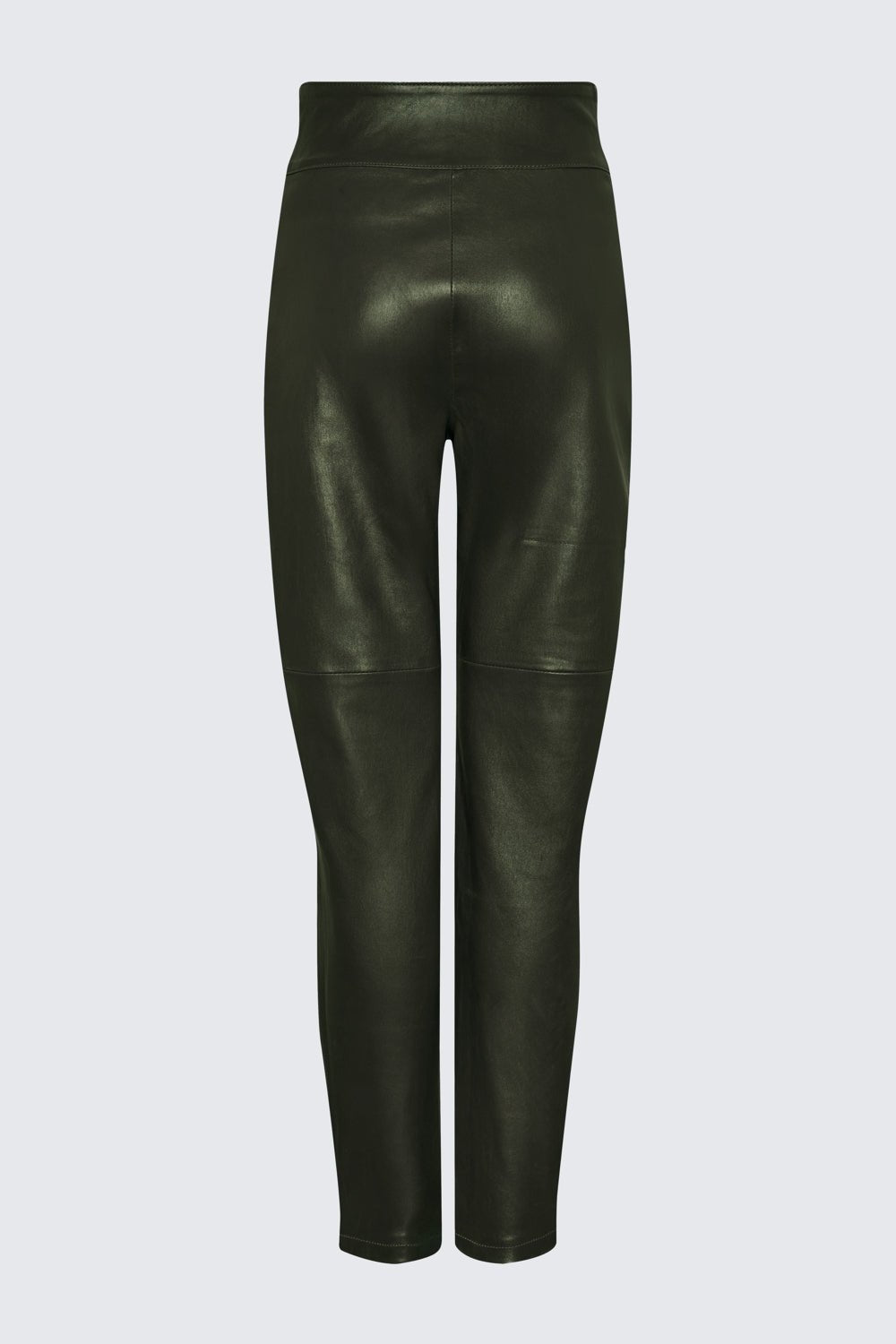 BEATRIZ PANT MOSS LEATHER