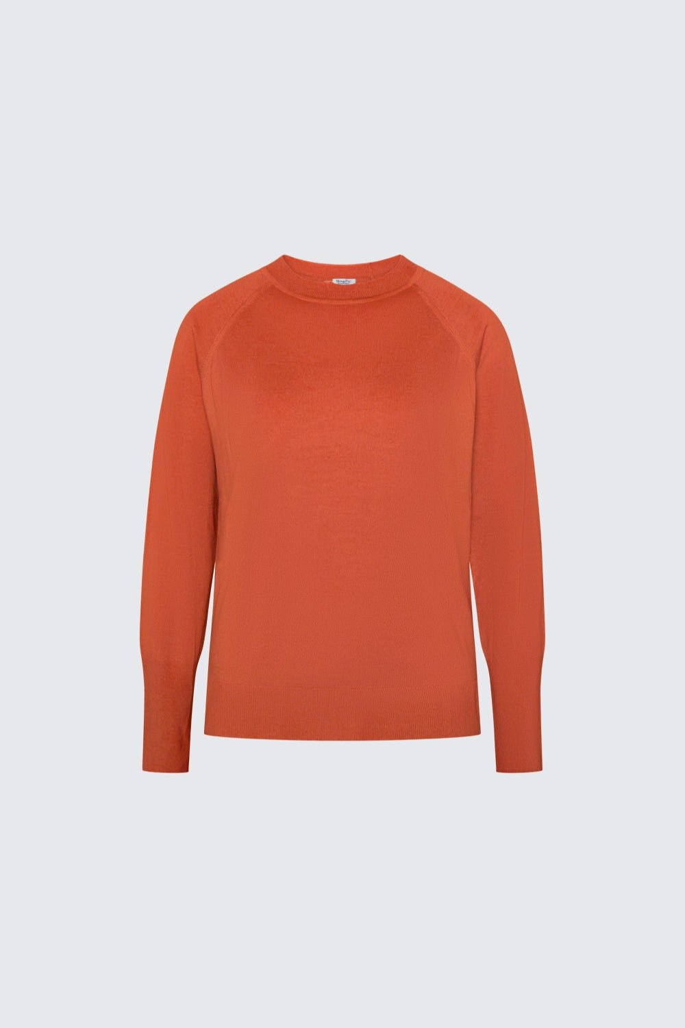 CREW NECK BRICK DUST