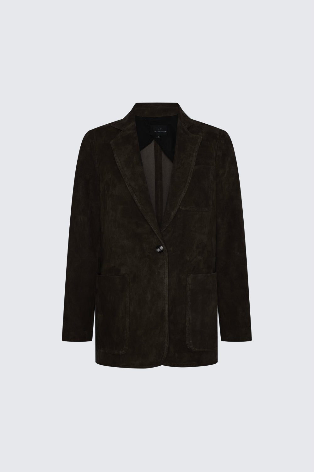 MAX BLAZER BLACK SUEDE