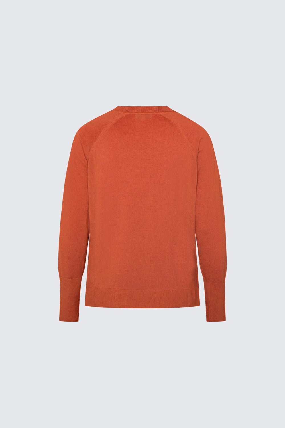CREW NECK BRICK DUST