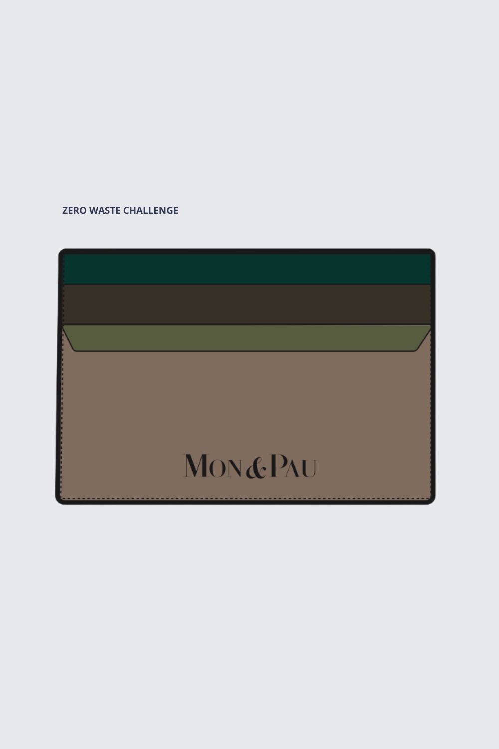 WALLET COMBO OAK&MOSS LEATHER