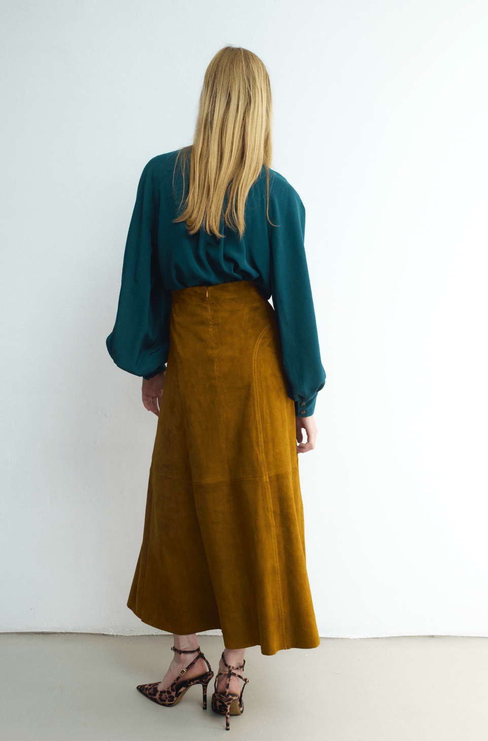 BOW SHIRT MALACHITE
