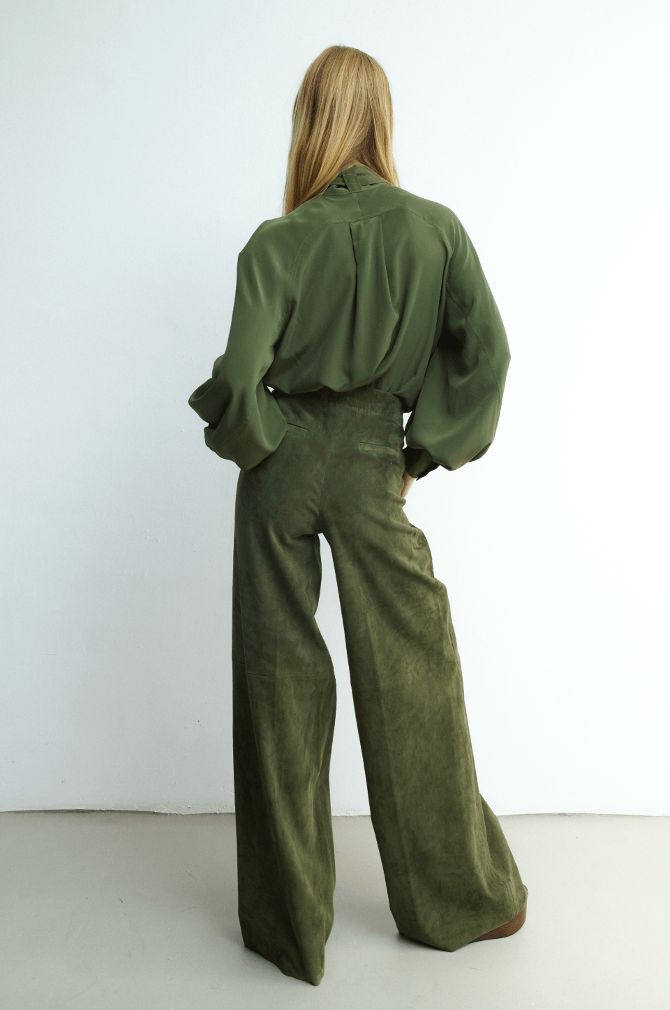 GABRIELLE MOSS SUEDE