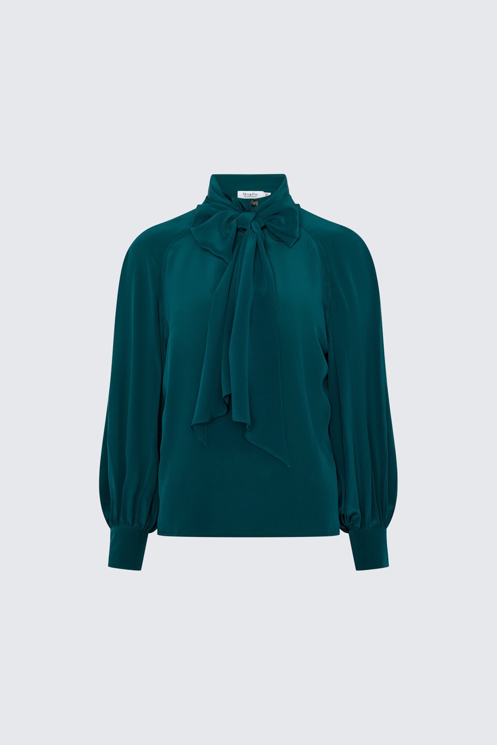 BOW SHIRT MALACHITE