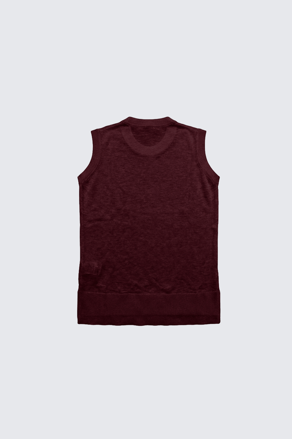 SLEEVELESS T-SHIRT TWILIGHT PLUM