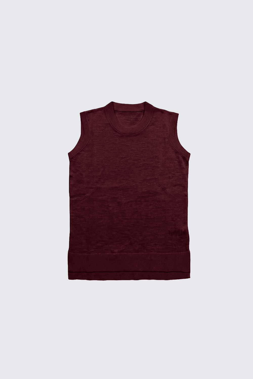 SLEEVELESS T-SHIRT TWILIGHT PLUM