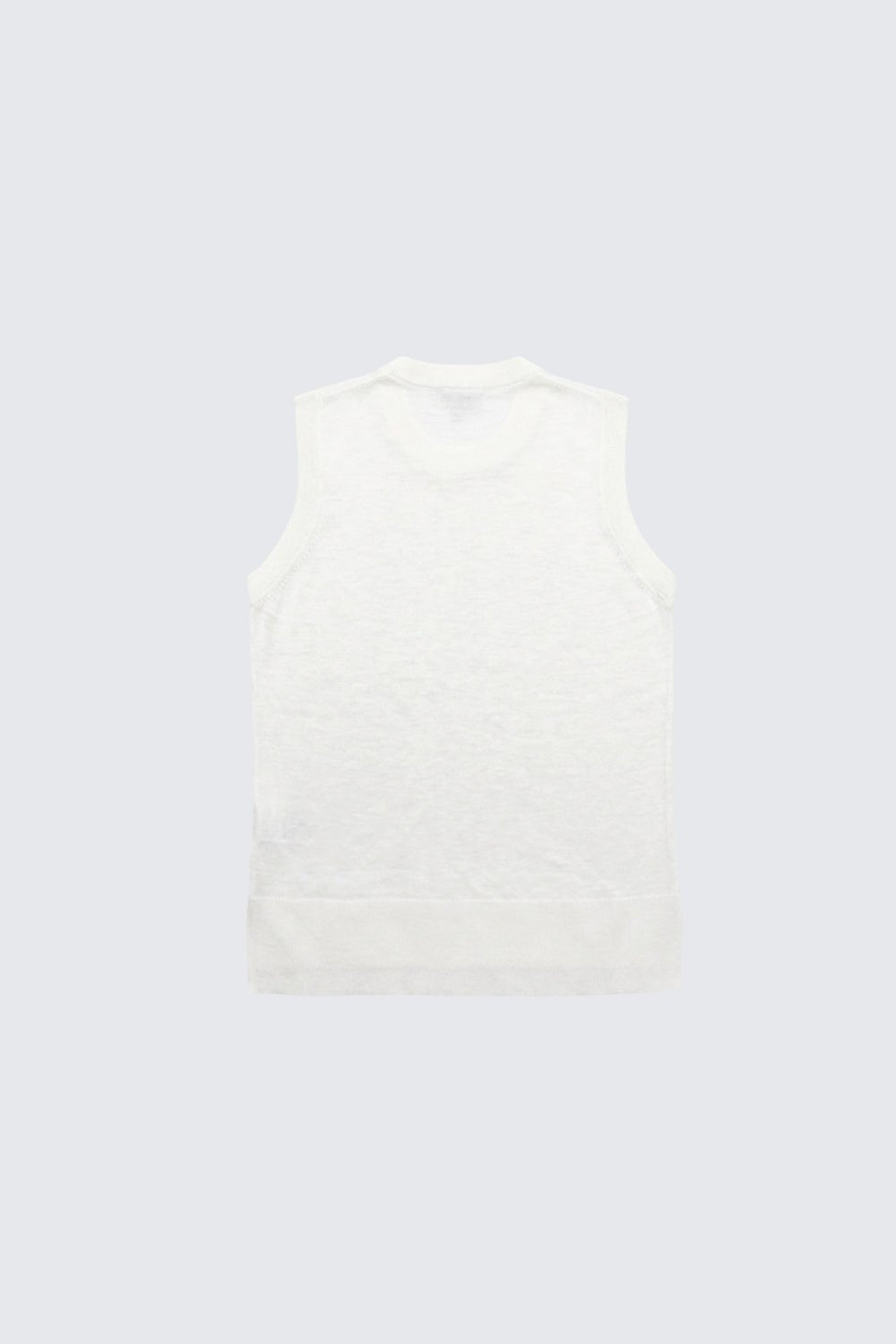 SLEEVELESS T-SHIRT WHITE
