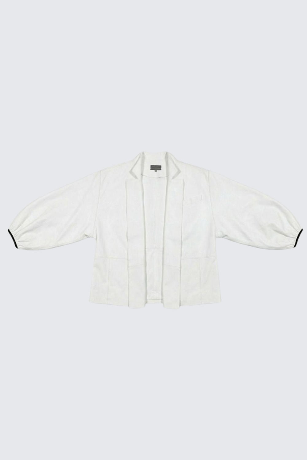 LIA JACKET WHITE LEATHER