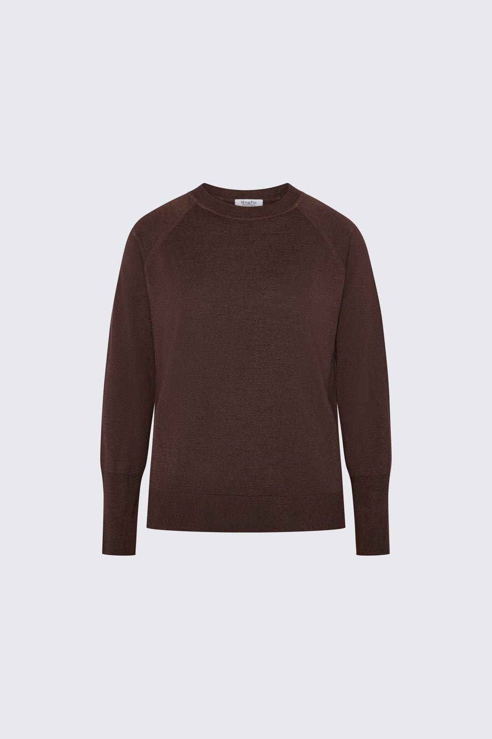 CREW NECK MAHOGANY