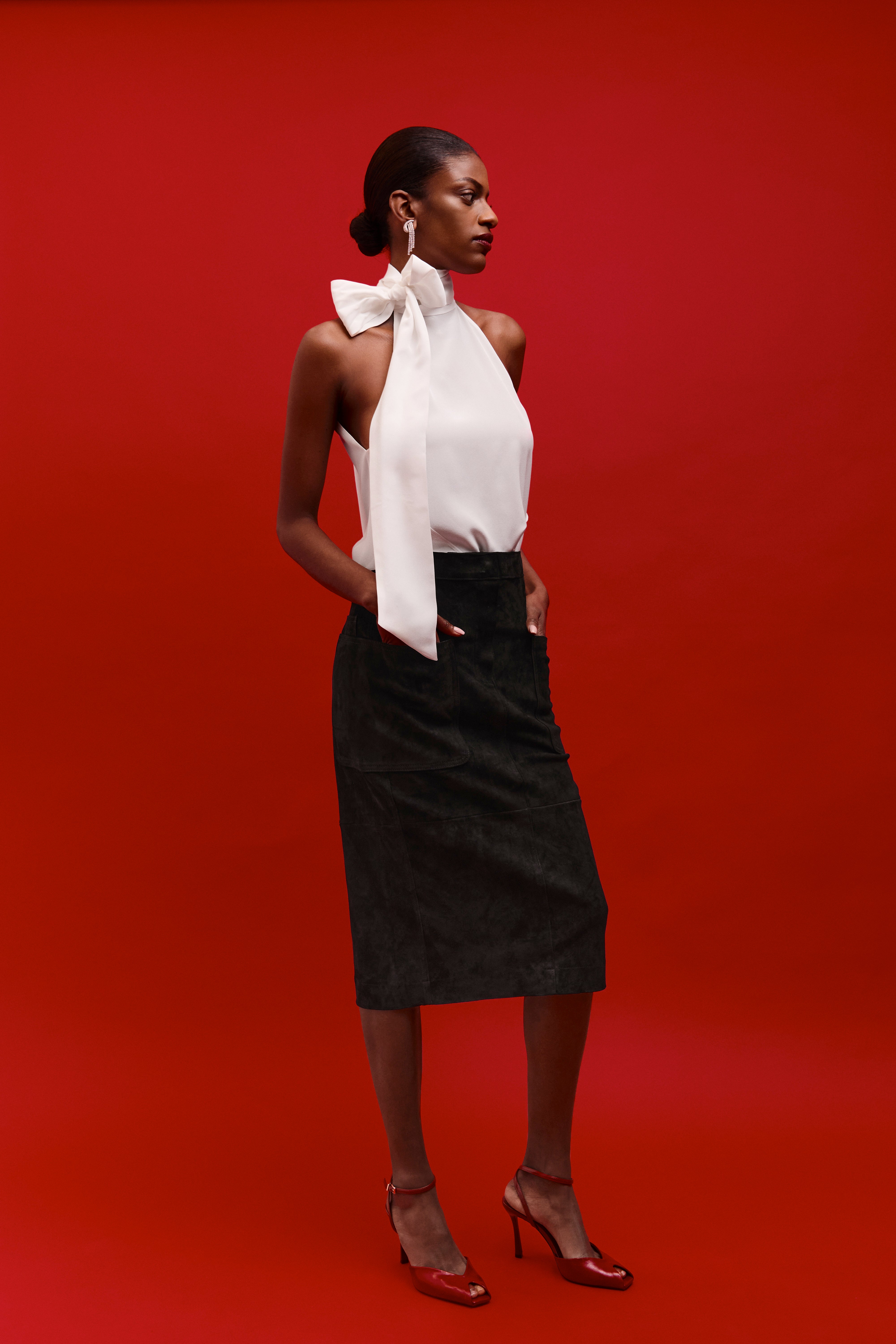 ALEJANDRA BLACK SUEDE