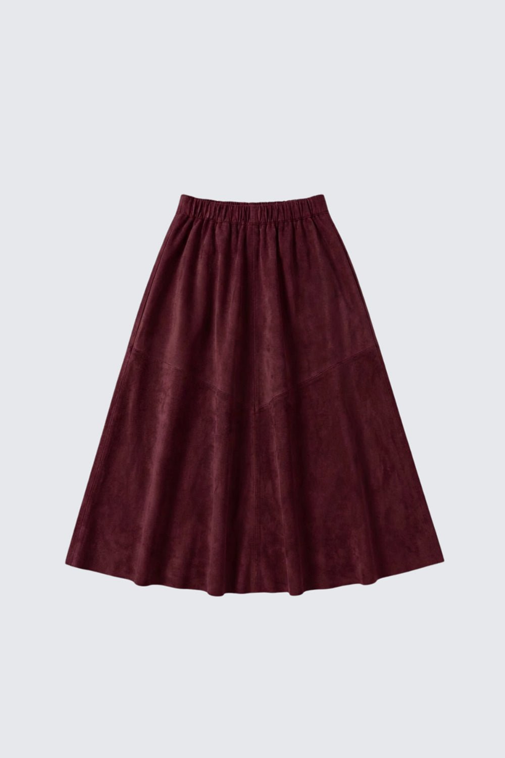 RAQUEL SKIRT TWILIGHT PLUM SUEDE