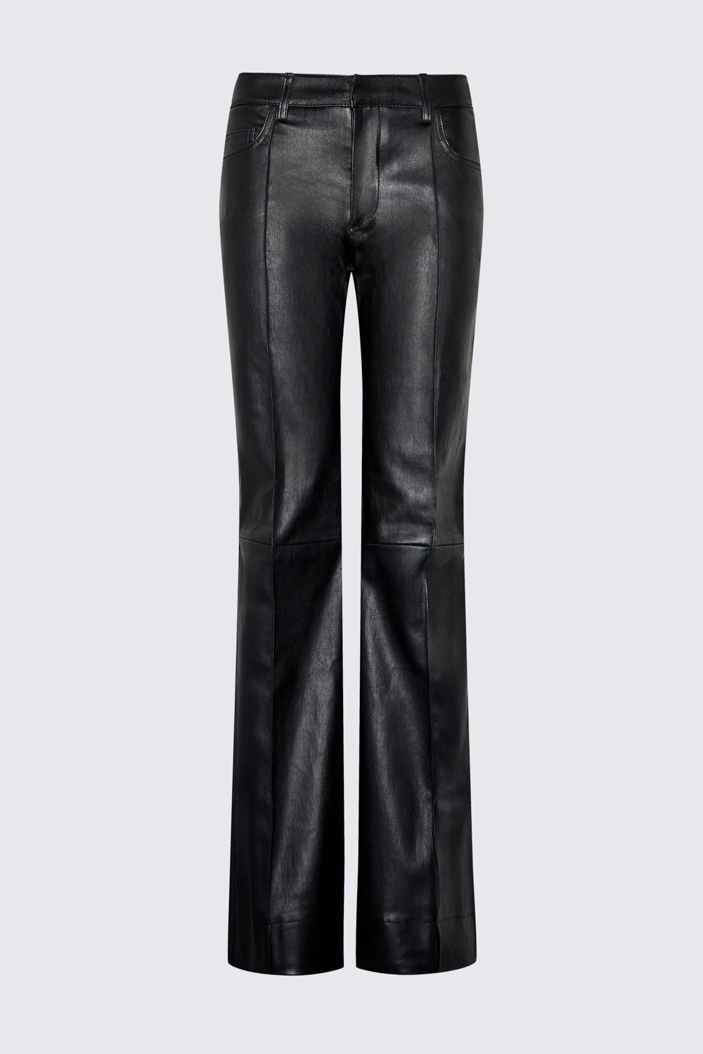 FEDERICA PANT BLACK LEATHER