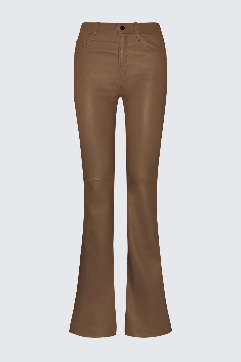 FLARE PANT SADDLE LEATHER