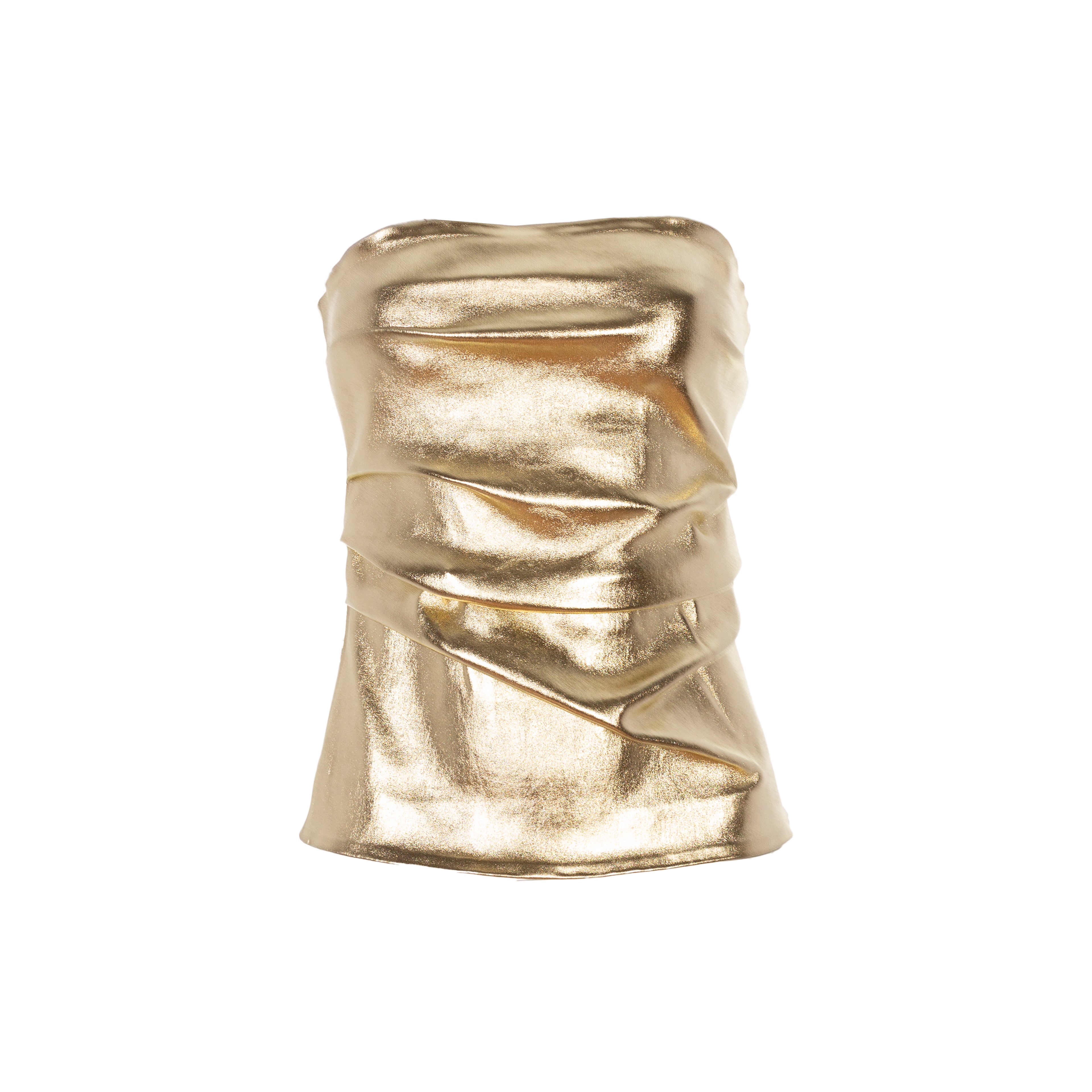 Tapa de tubo Metalize Oro