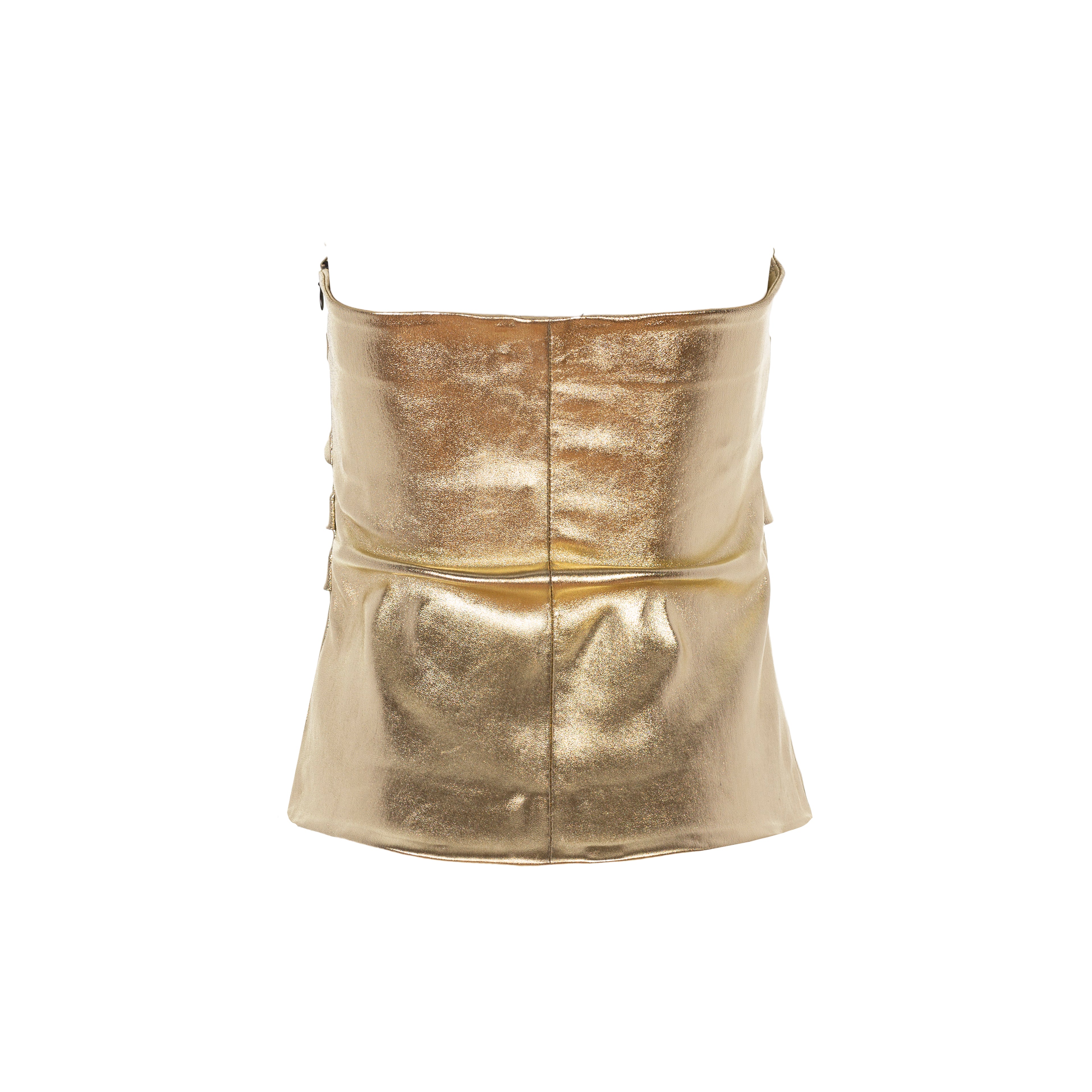 Tapa de tubo Metalize Oro