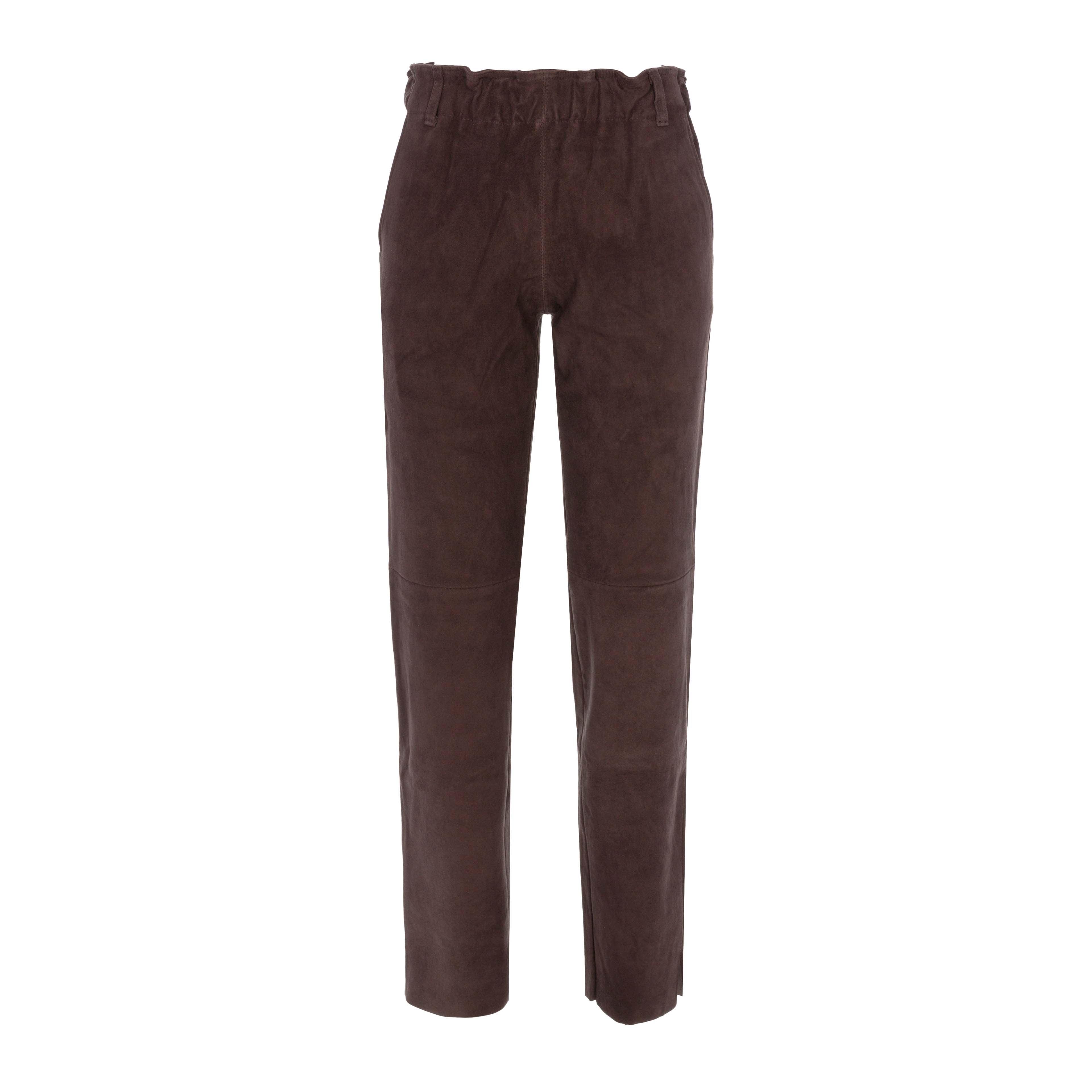 Paz Dark Chocolate Suede