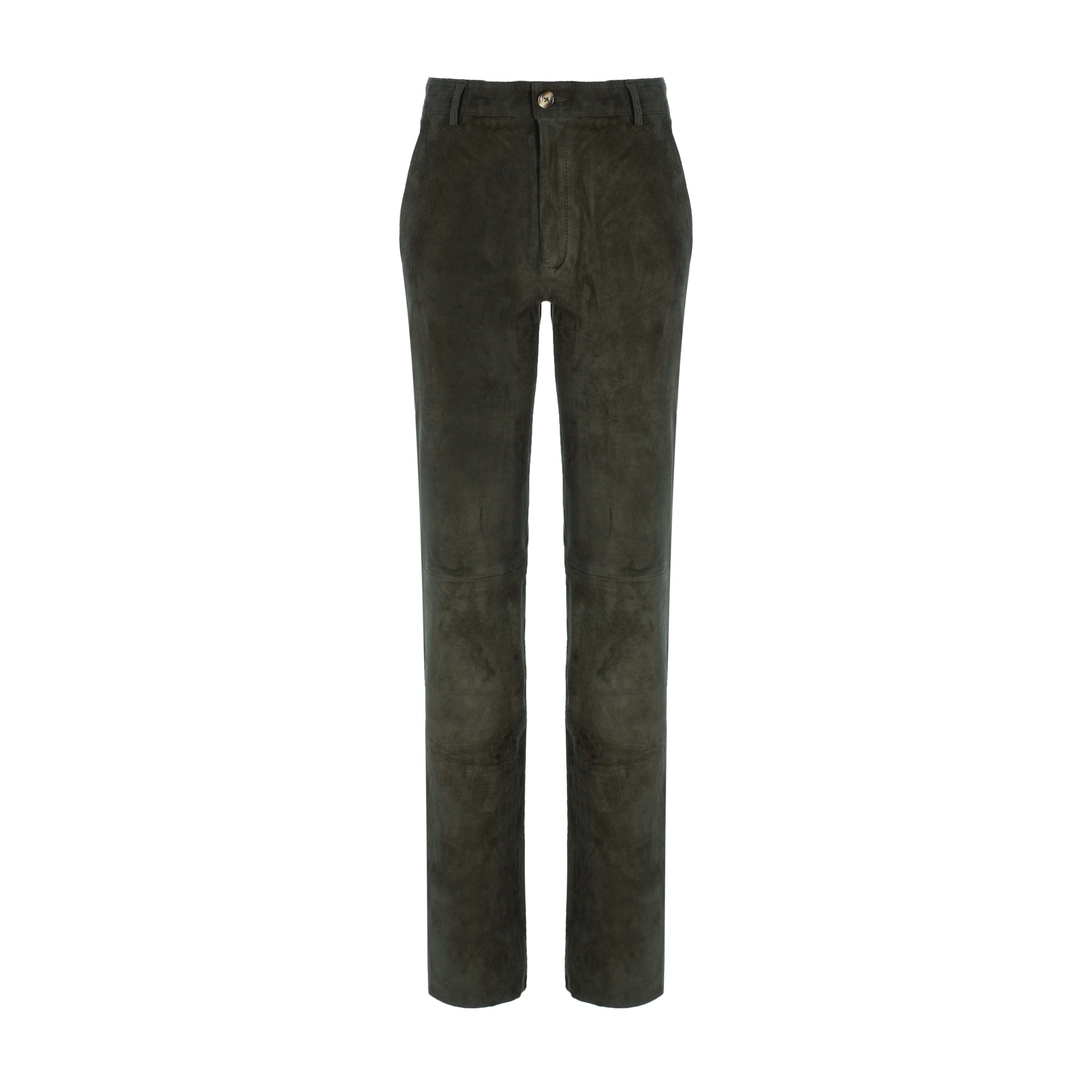Lucia Forest Moss Suede