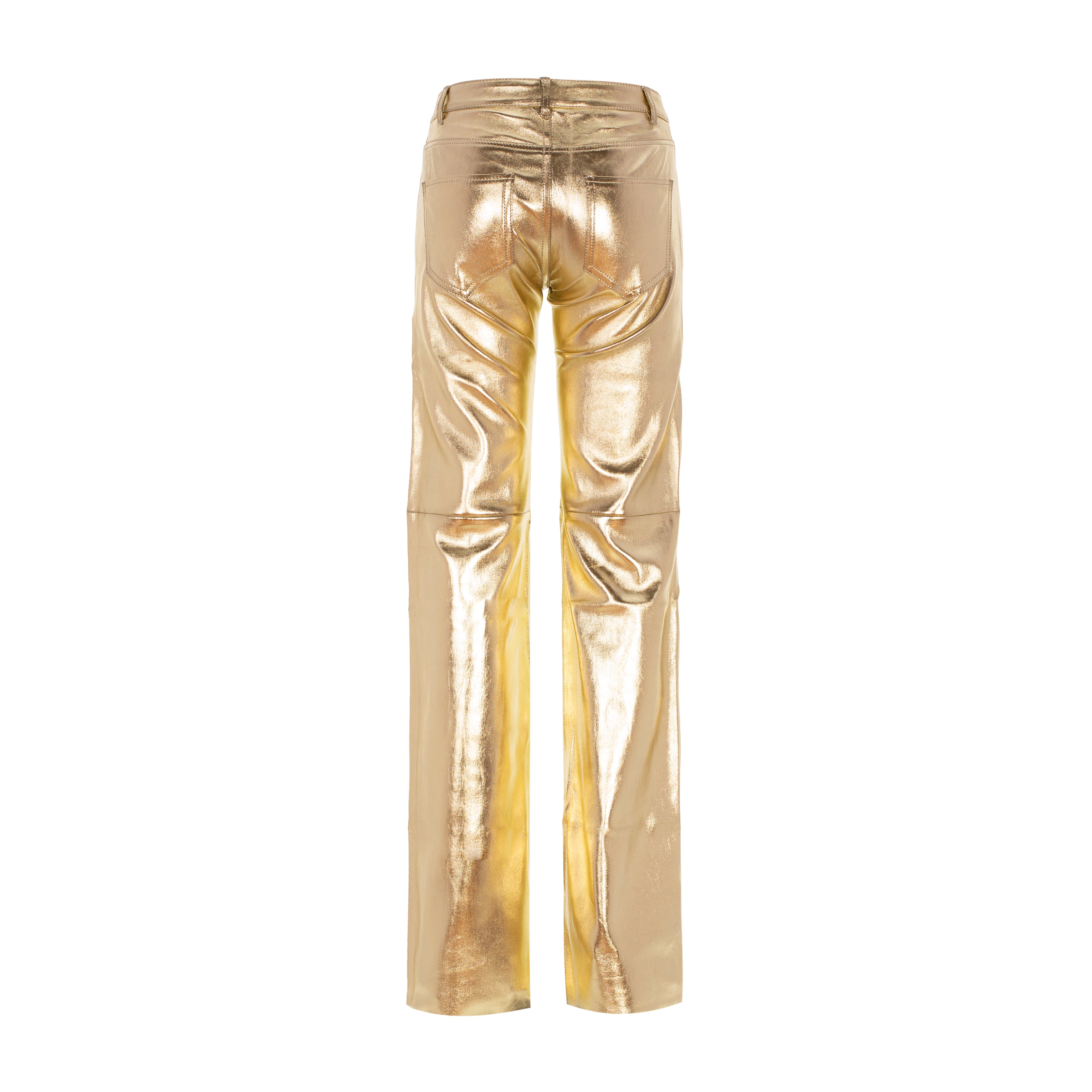 LUCILA METALIZE GOLD LEATHER