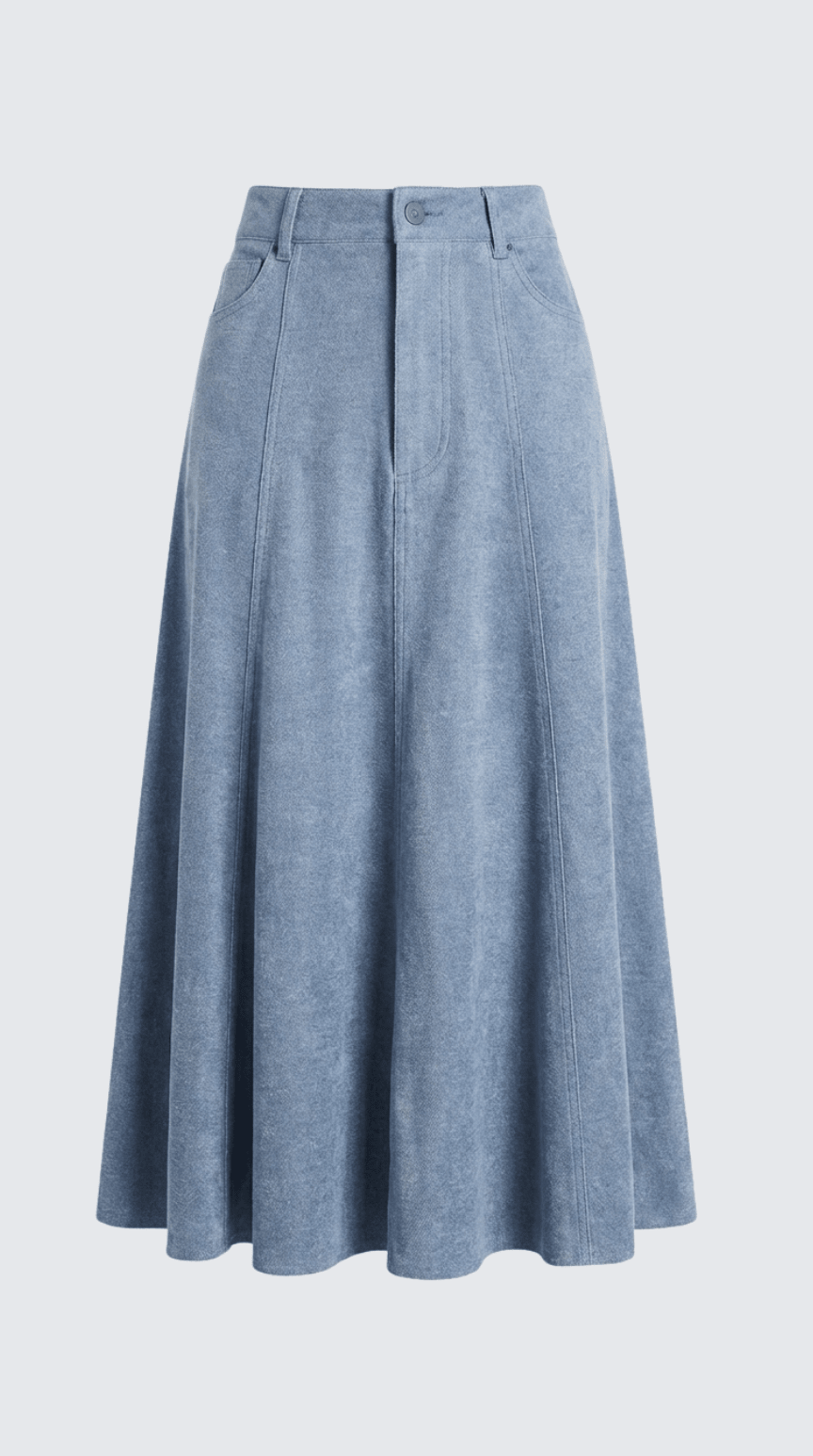 LIV SKIRT RETRO BLUE