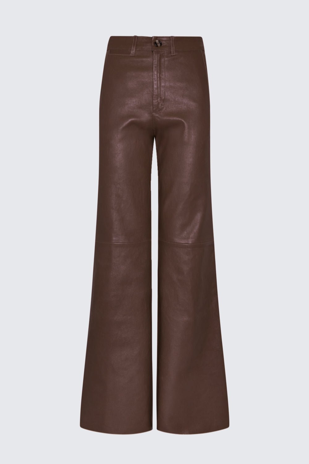 LAUREN PANT MAHOGANY LEATHER