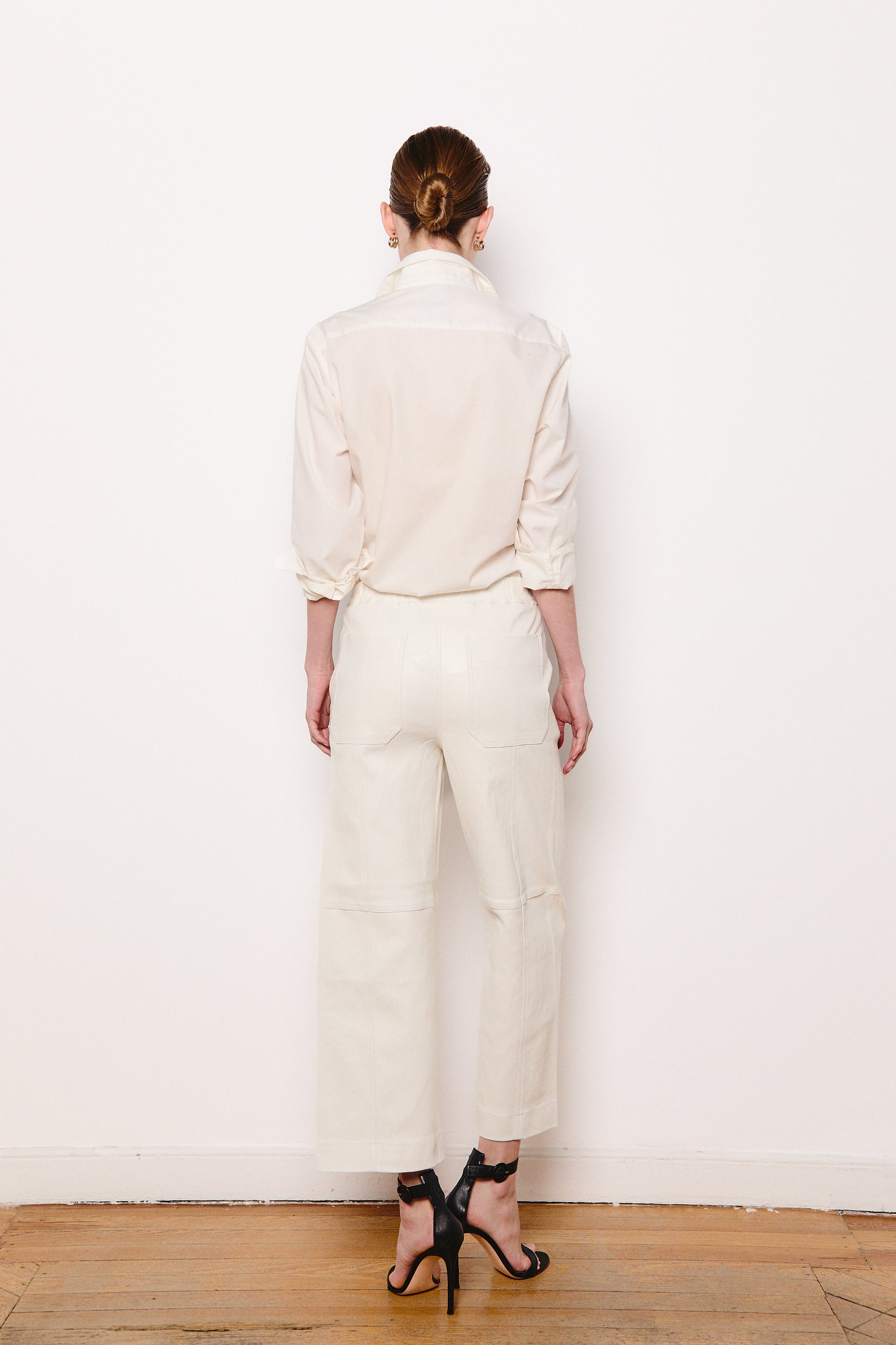 MARA PANT WHITE LEATHER