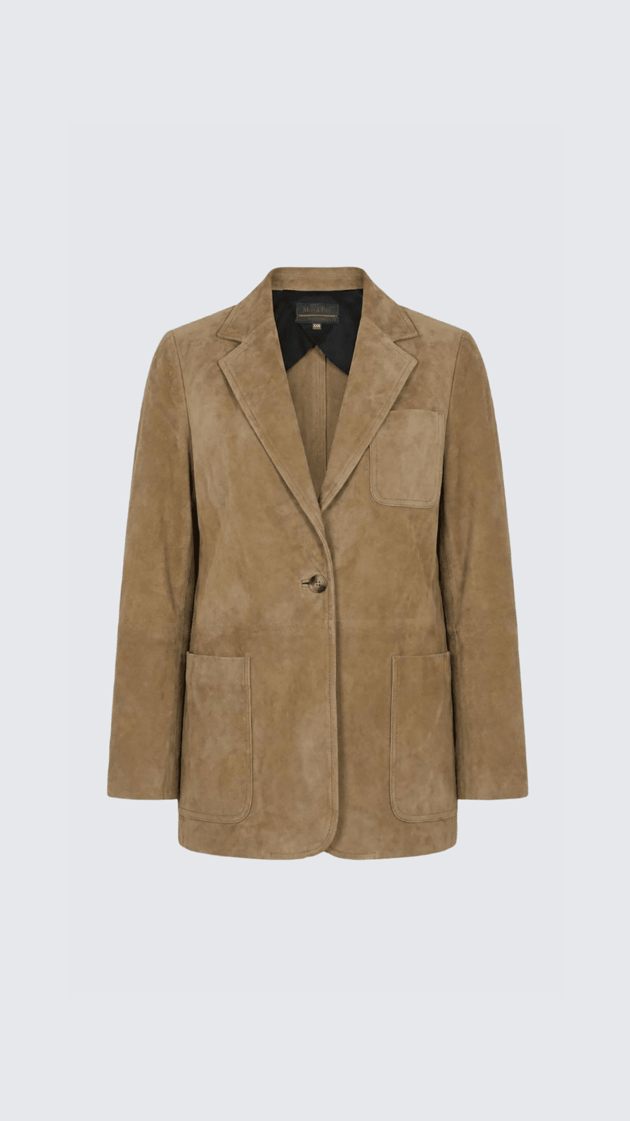 MAX BLAZER PEANUT BUTTER SUEDE