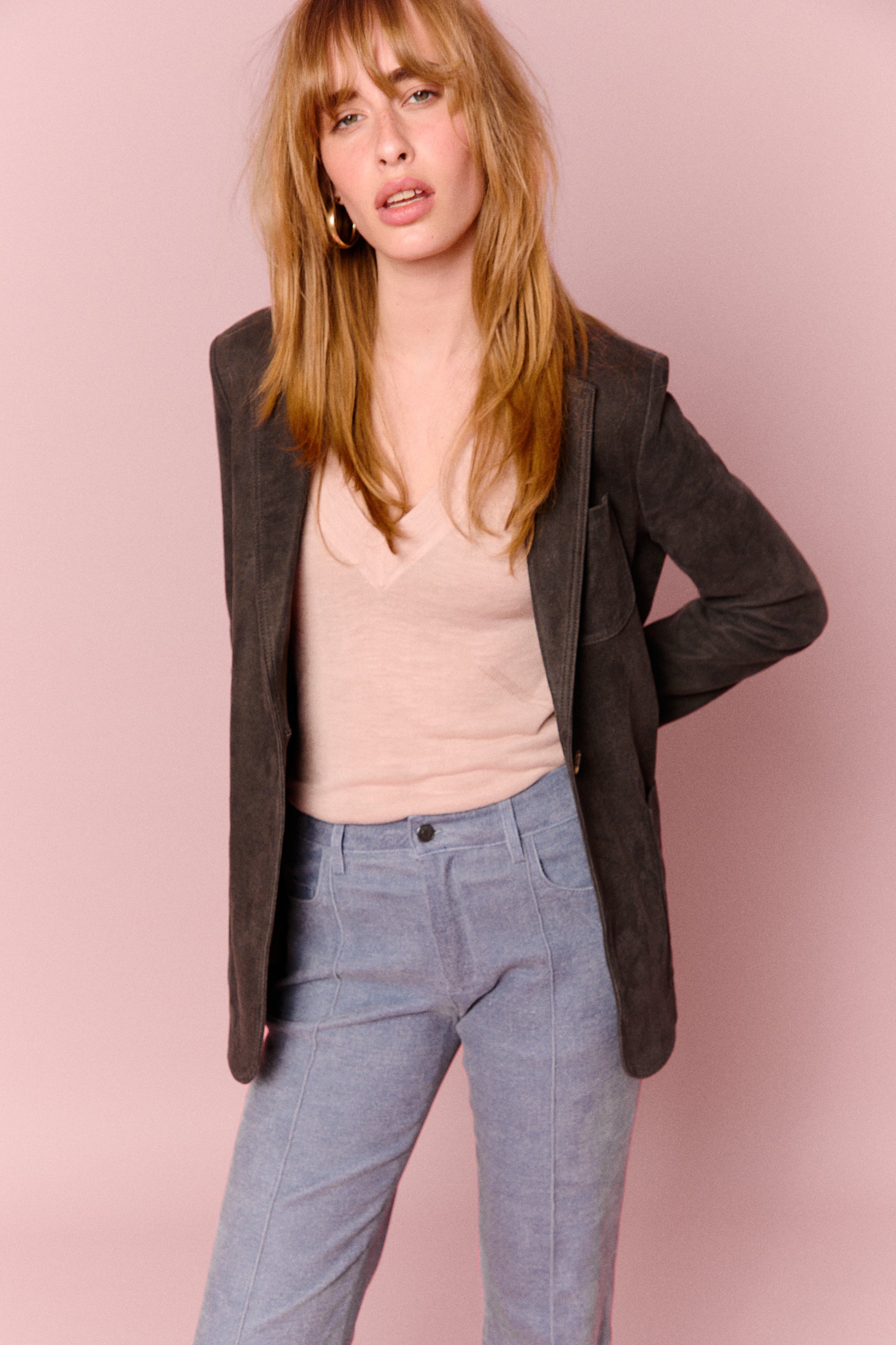 FEDERICA PANT RETRO BLUE