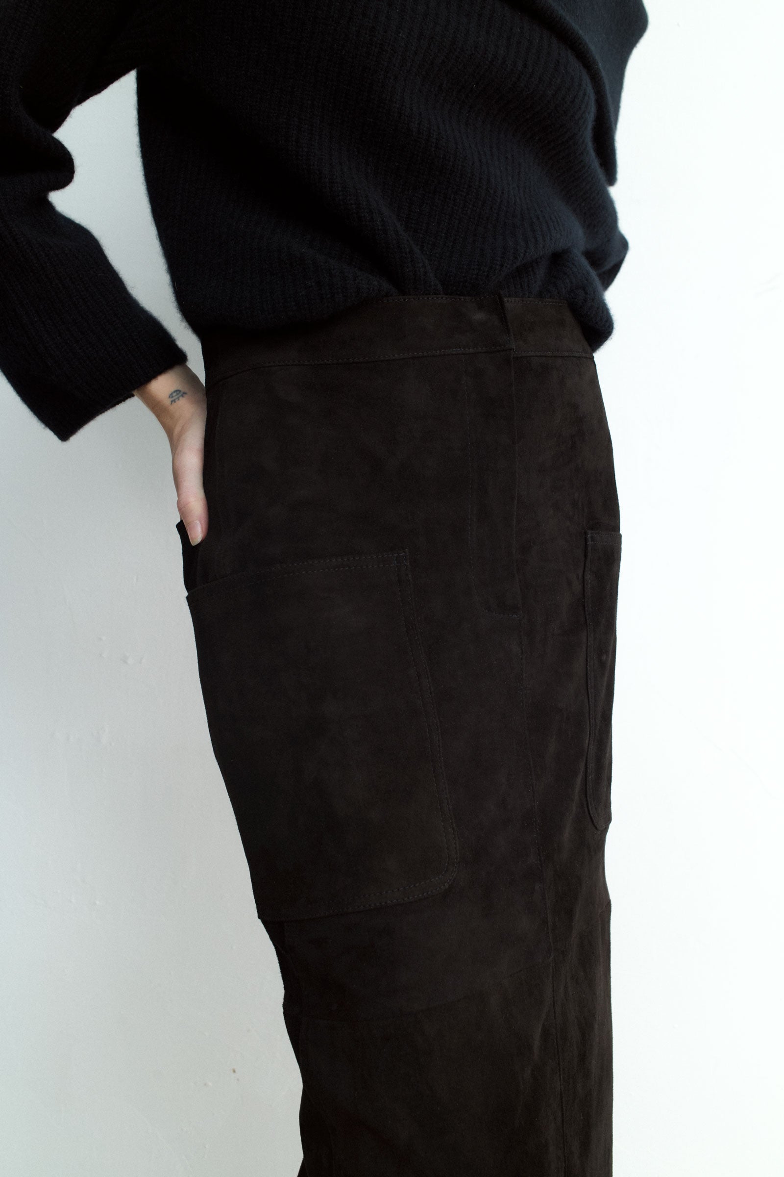 ALEJANDRA BLACK SUEDE