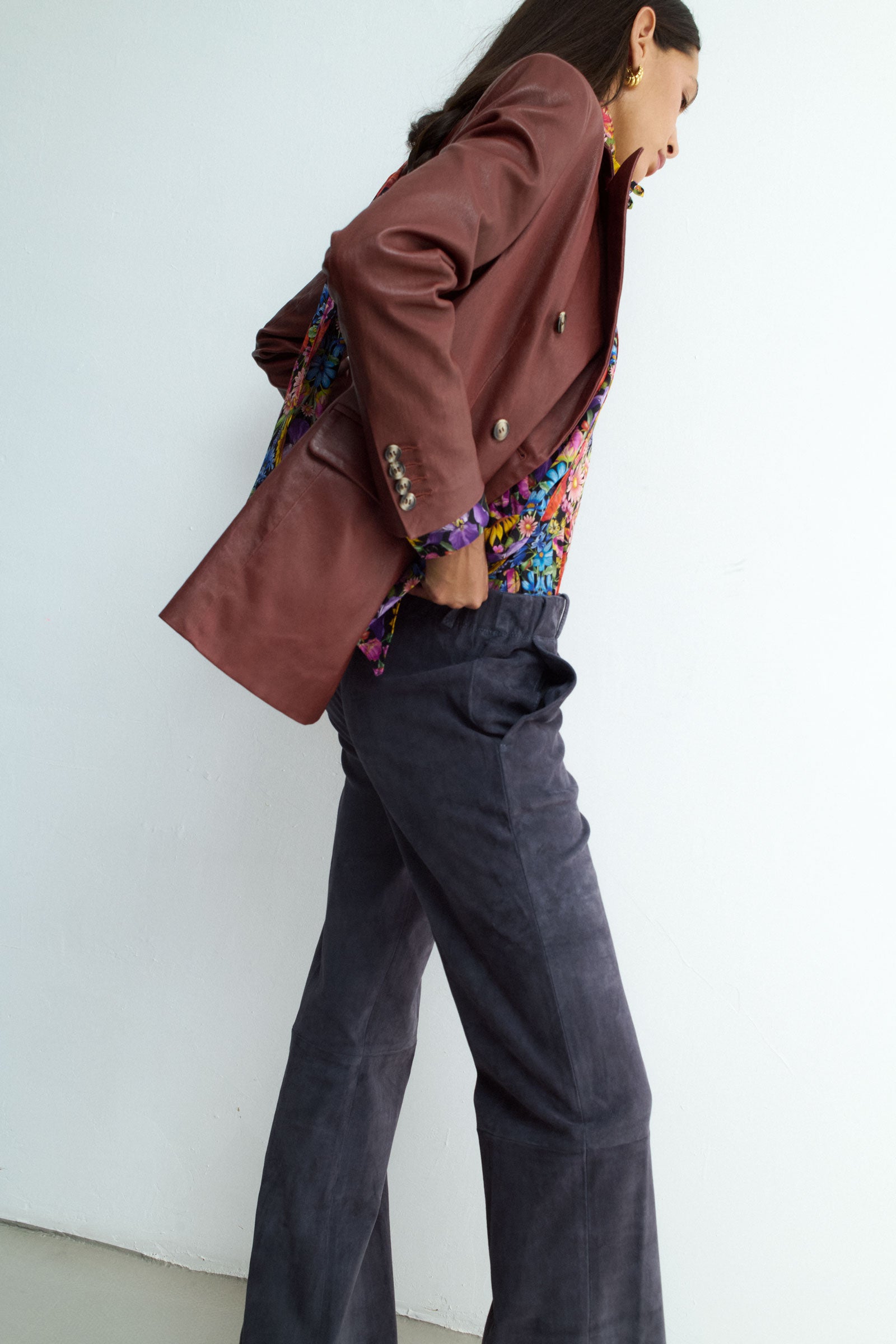 PIJAMA SLATE SUEDE