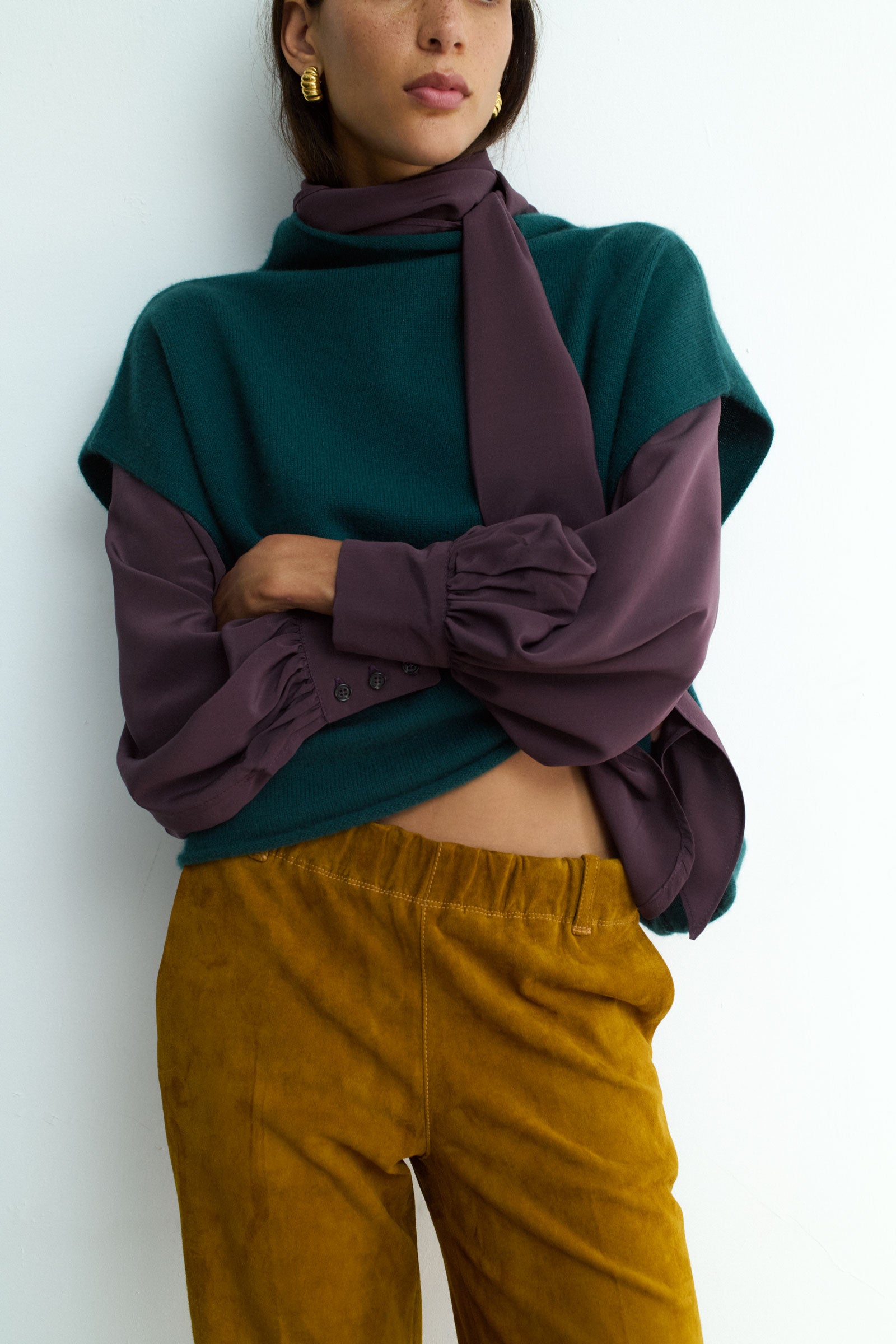 PIJAMA PANT GOLDEN HONEY SUEDE