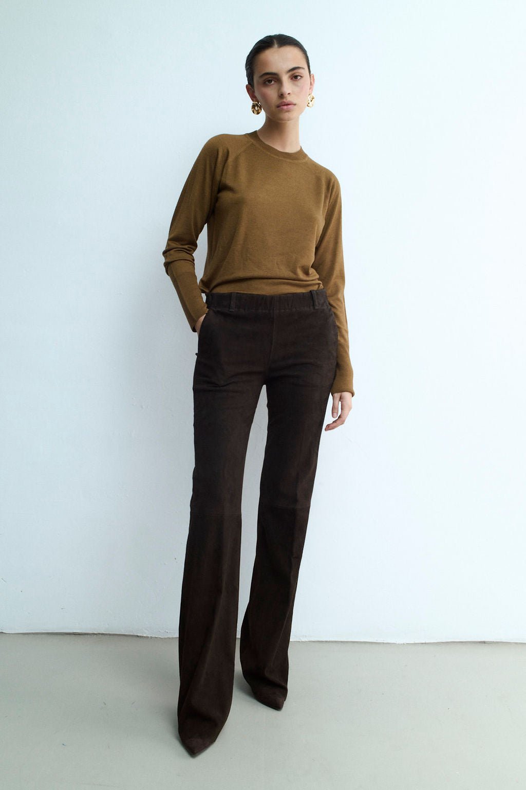 CREW NECK SADDLE