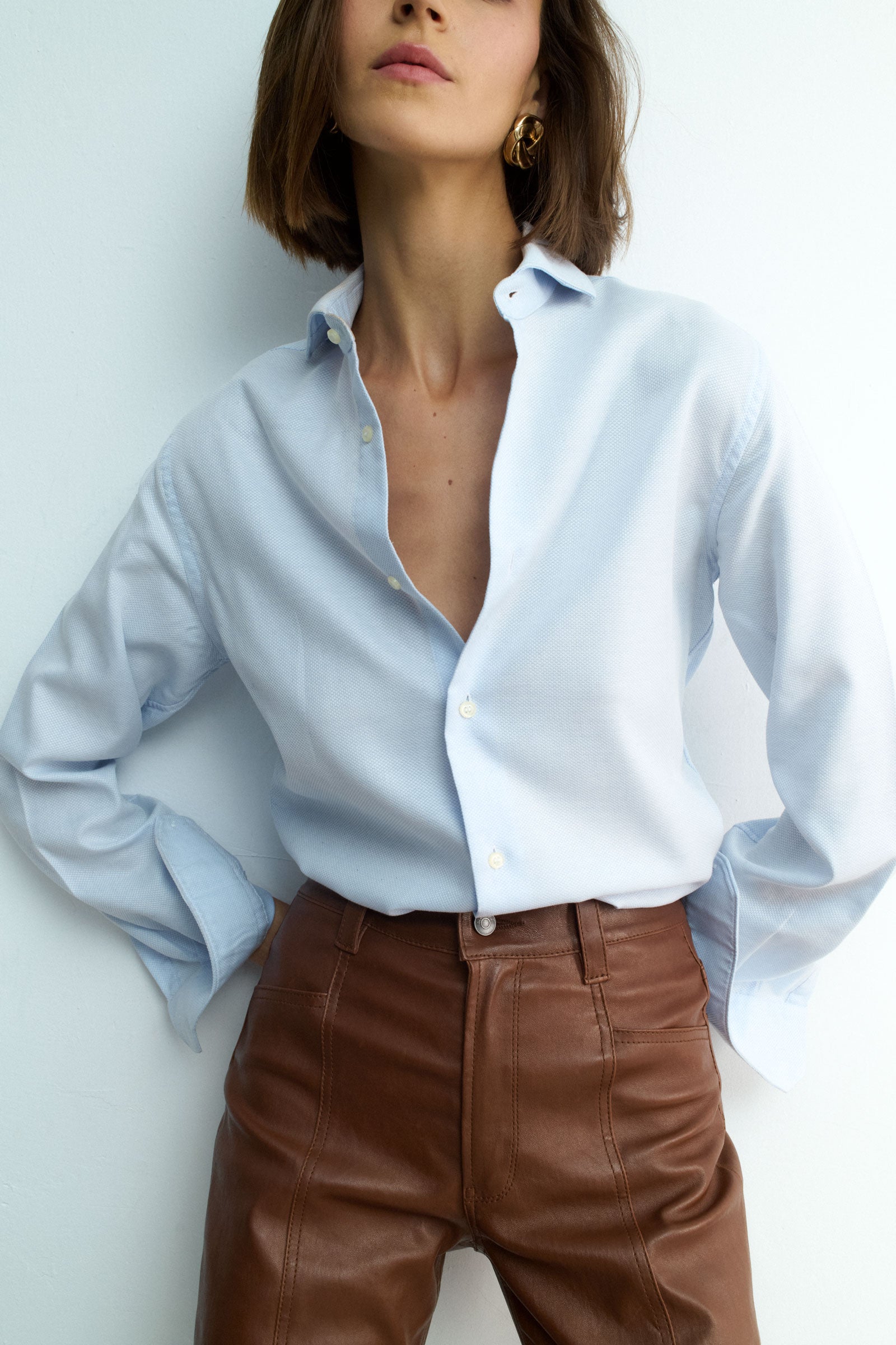 ISABELLA PANT SADDLE LEATHER