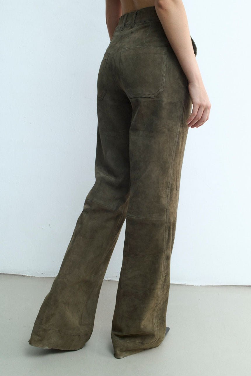 VERONICA PANT PINEWOOD SUEDE