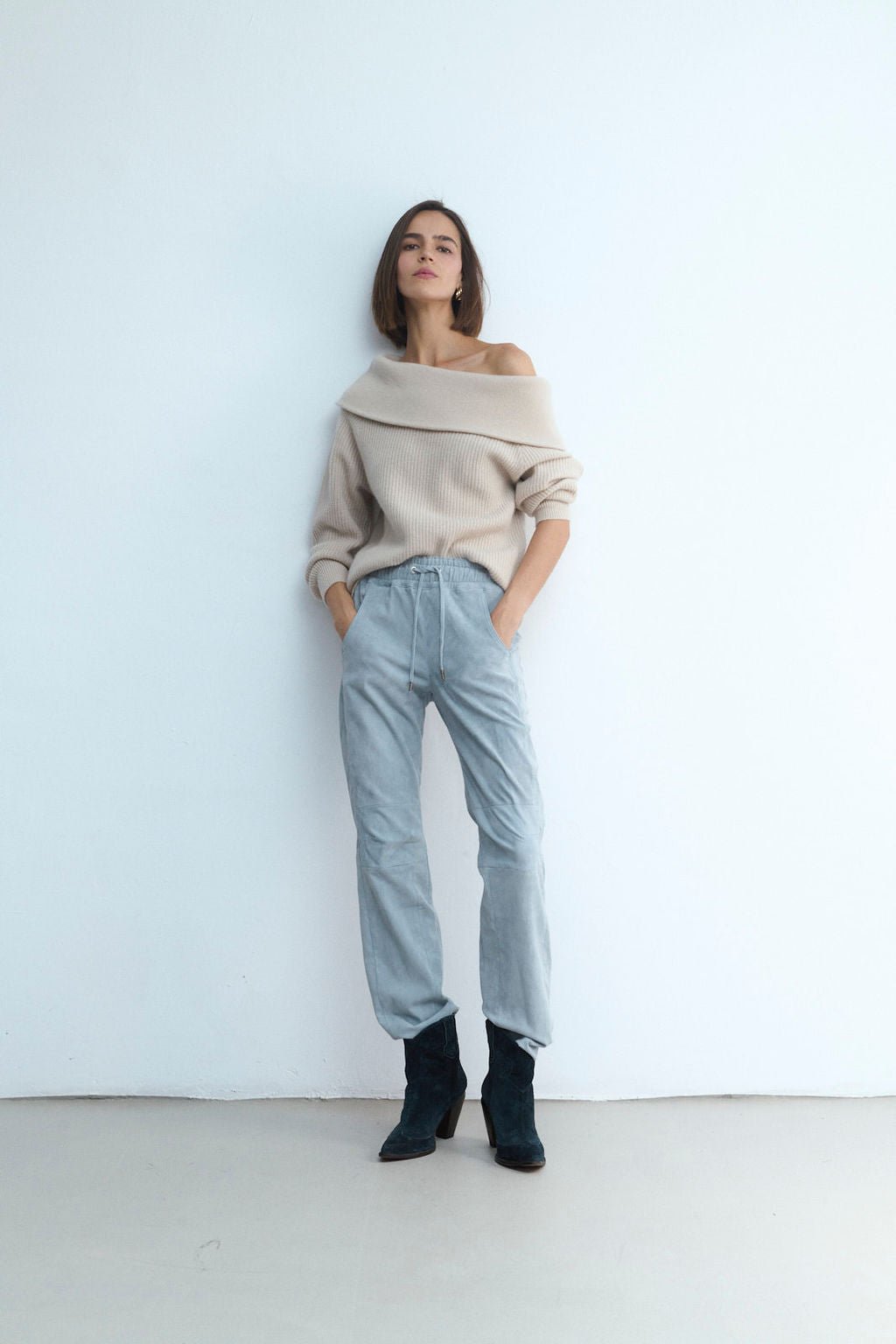 JOGGER PANT MOUNTAIN SKY SUEDE
