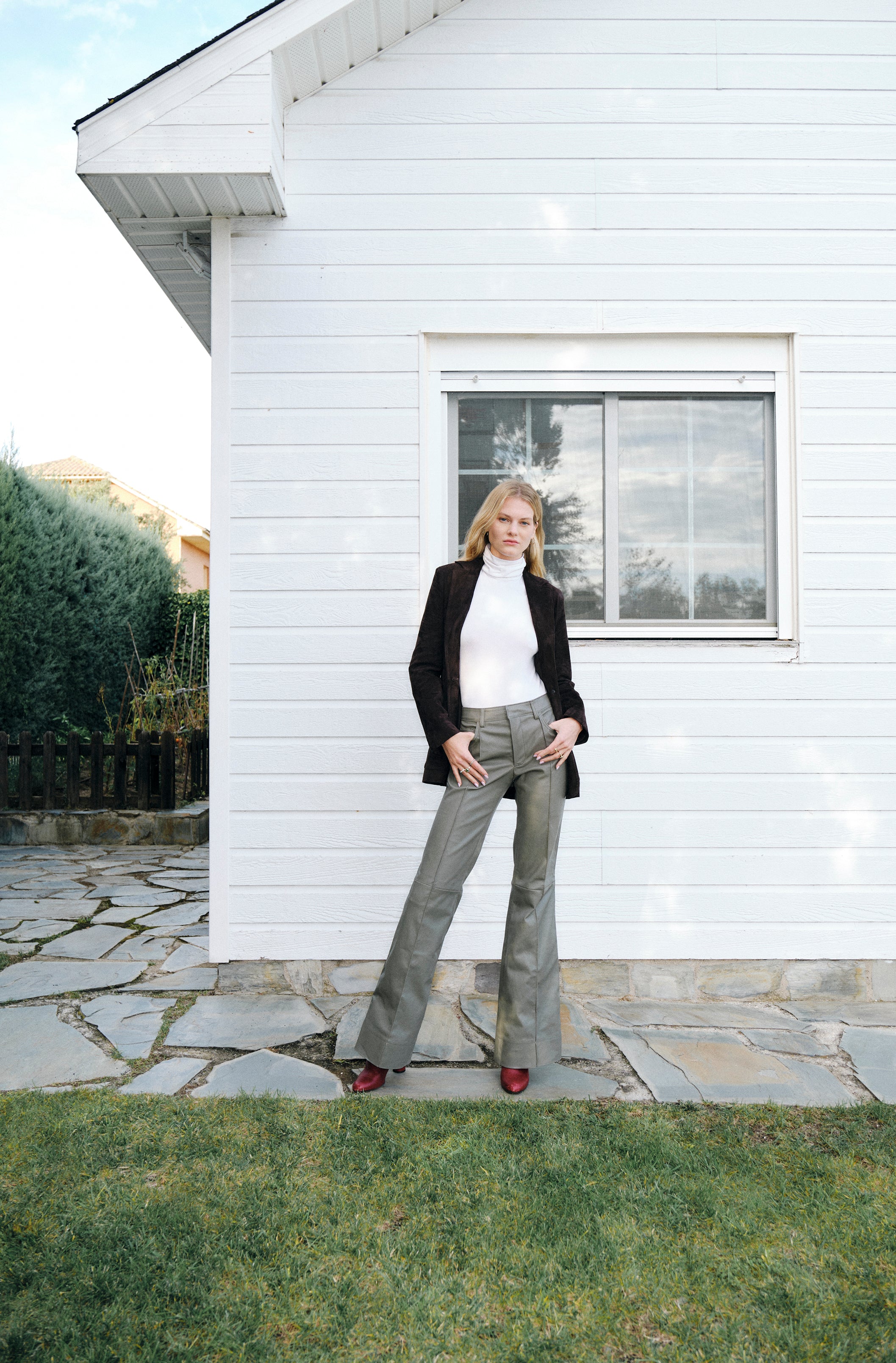 FEDERICA WARM BISQUE LEATHER