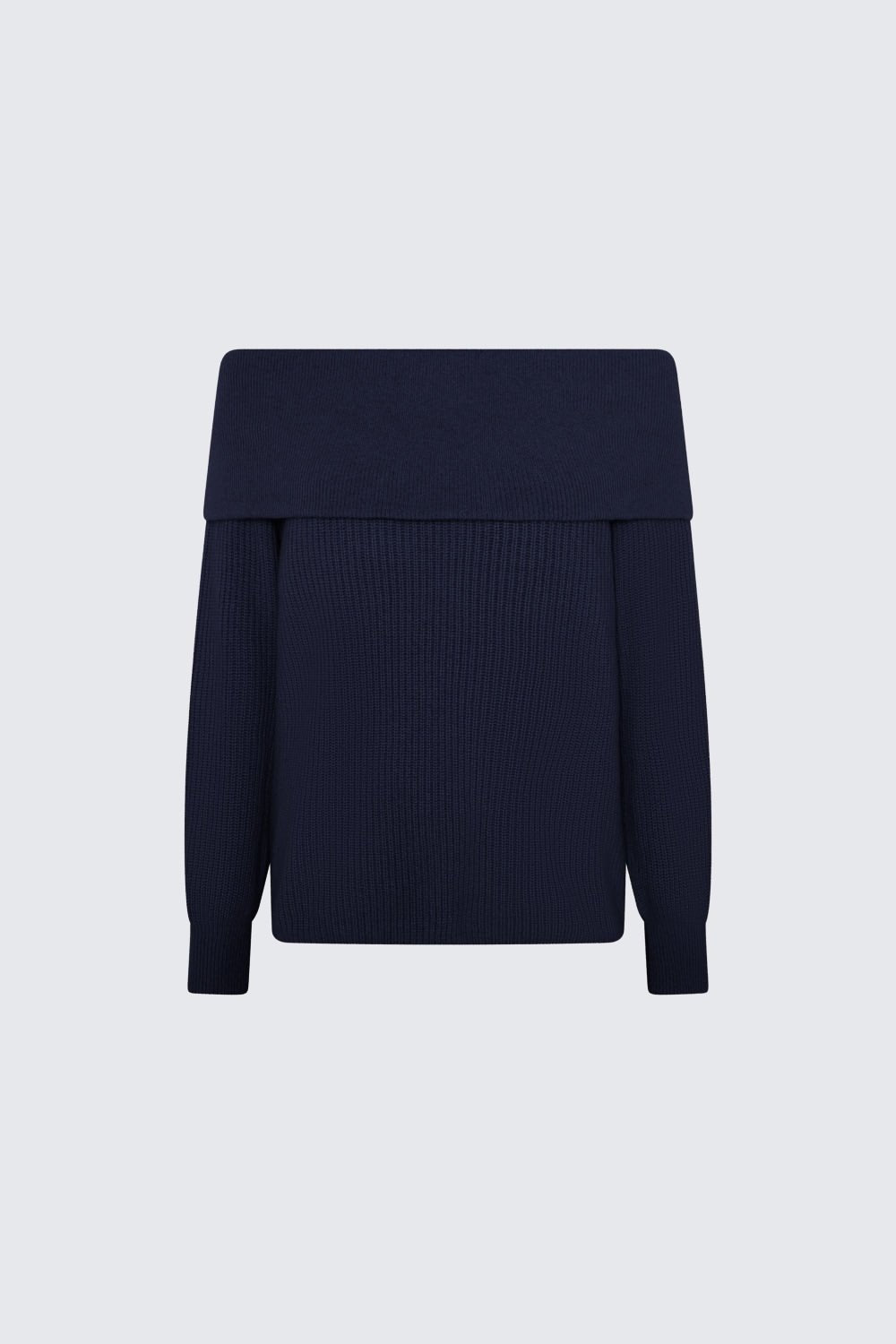 navy off the shoulder sweater dress Navy blue cashmere sweater for women