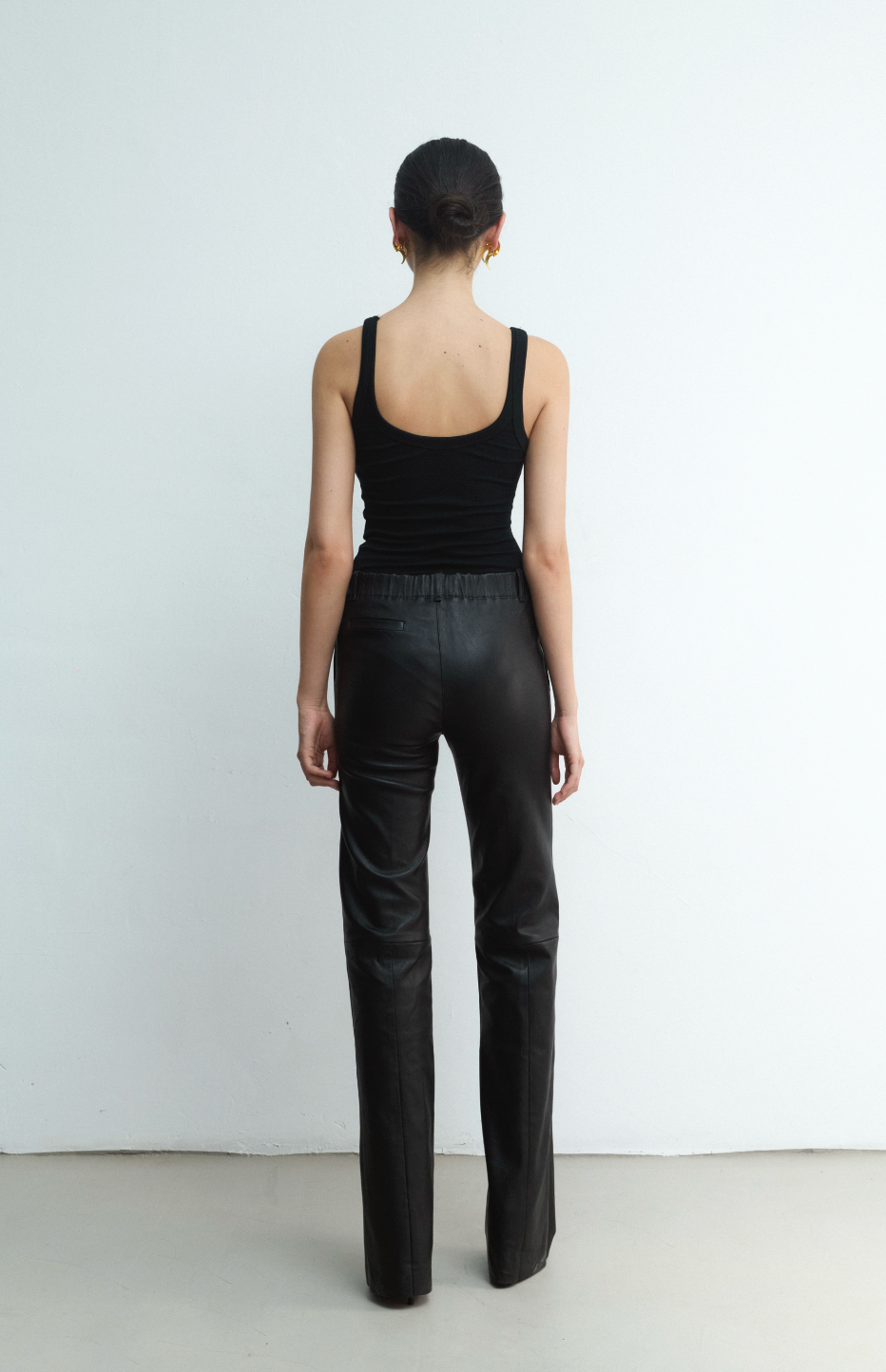 PAZ BLACK LEATHER