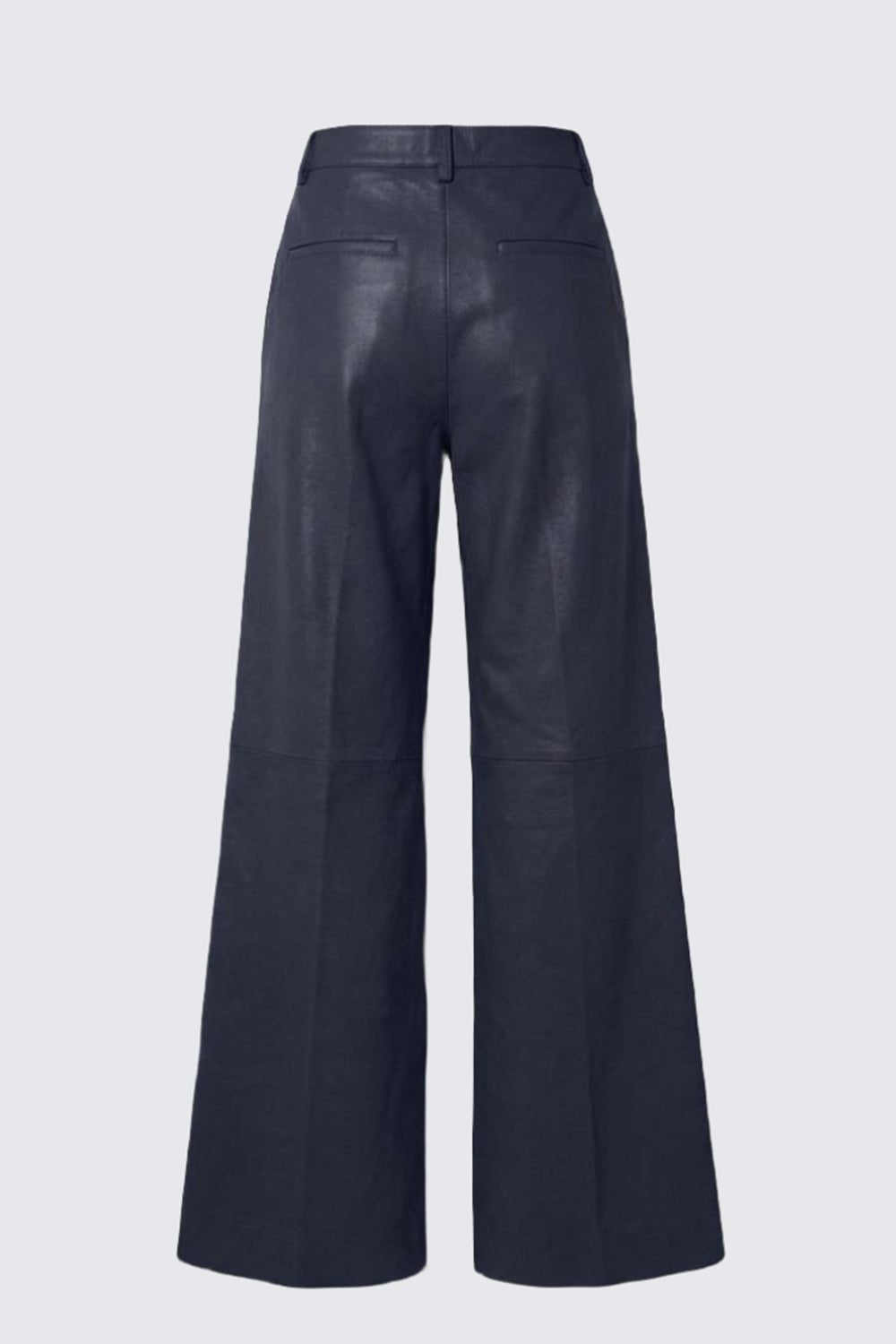 SOFIA PANT NAVY LEATHER LIGHT