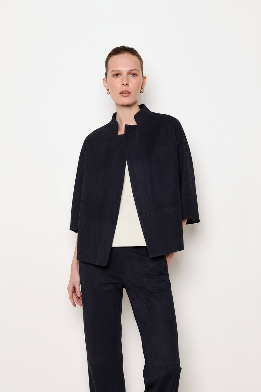LIA JACKET VINTAGE BLUE