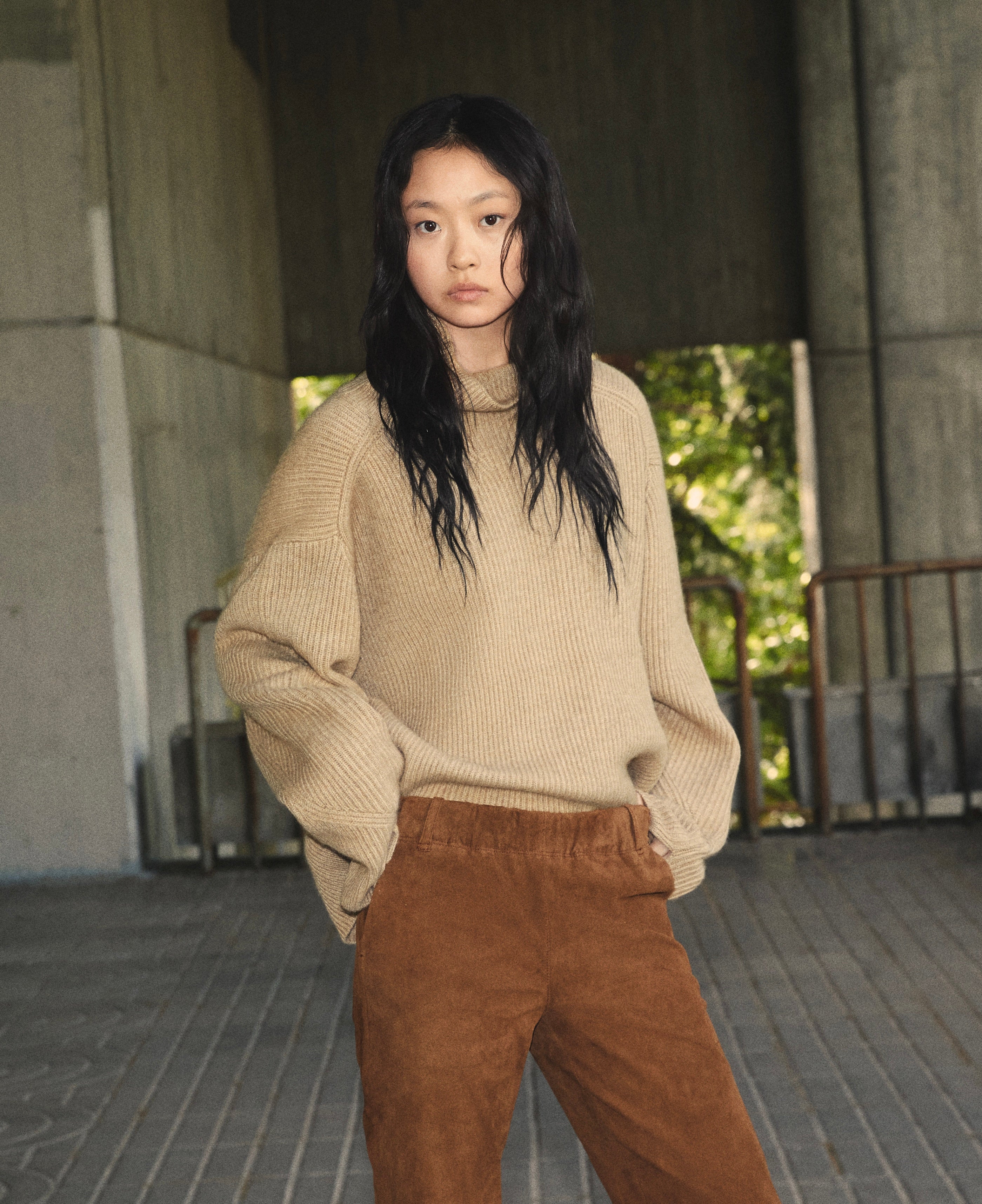 Toffee Turtleneck Cashmere