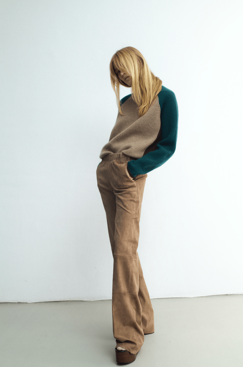 PIJAMA PANT OAK SUEDE