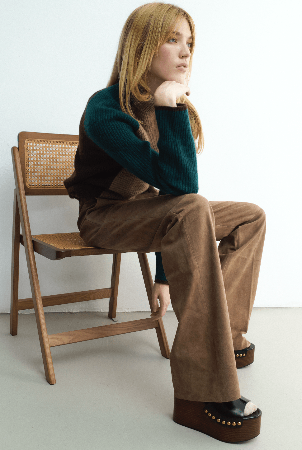 PIJAMA PANT OAK SUEDE