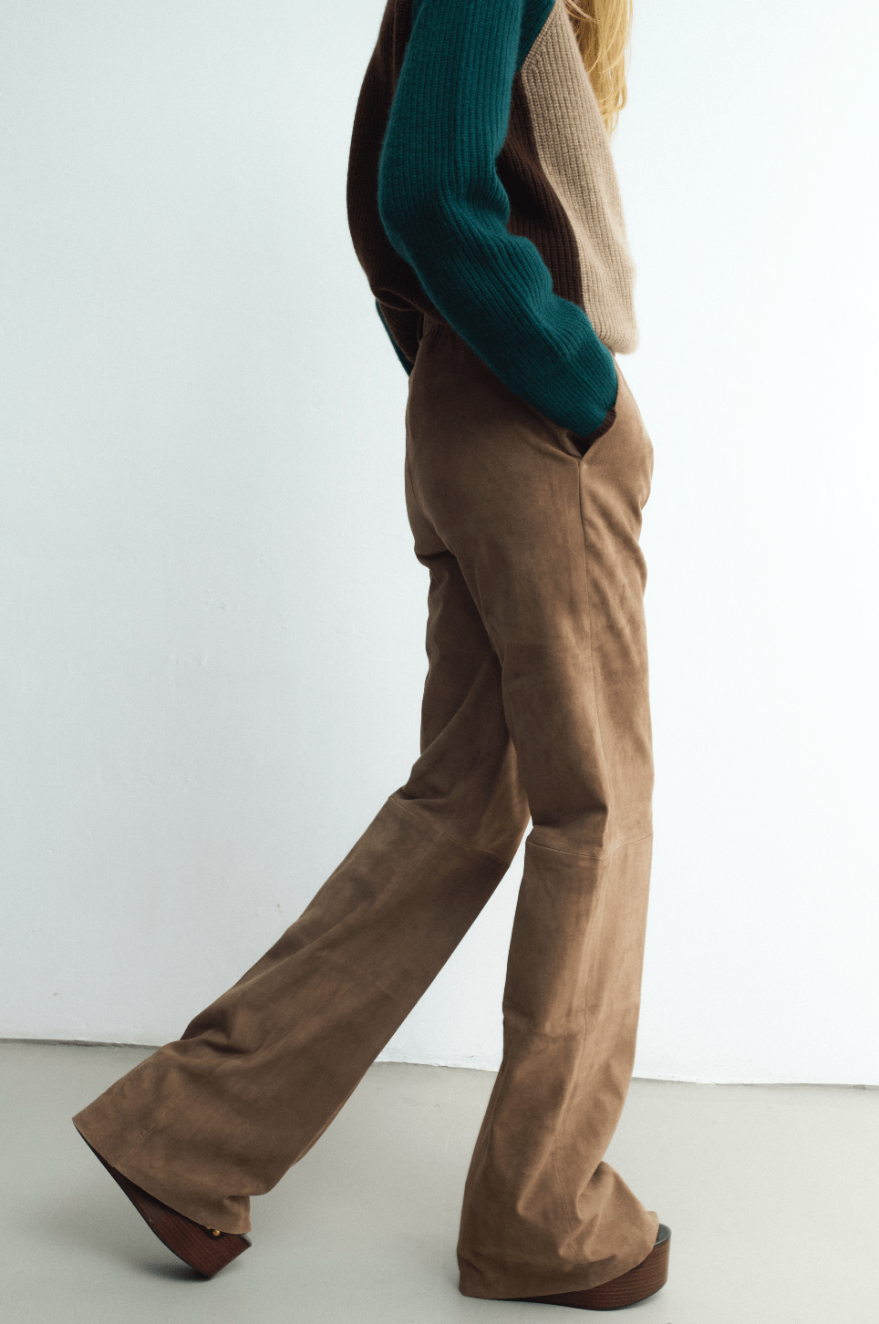 PIJAMA PANT OAK SUEDE