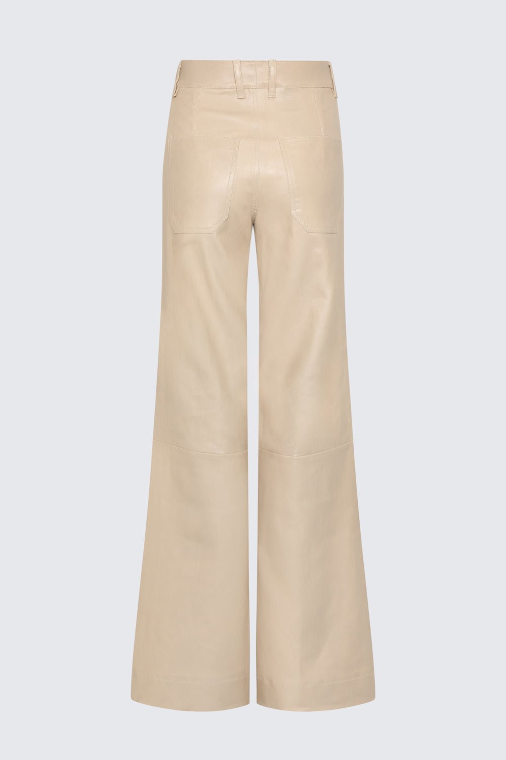 VERONICA PANT BONE LEATHER